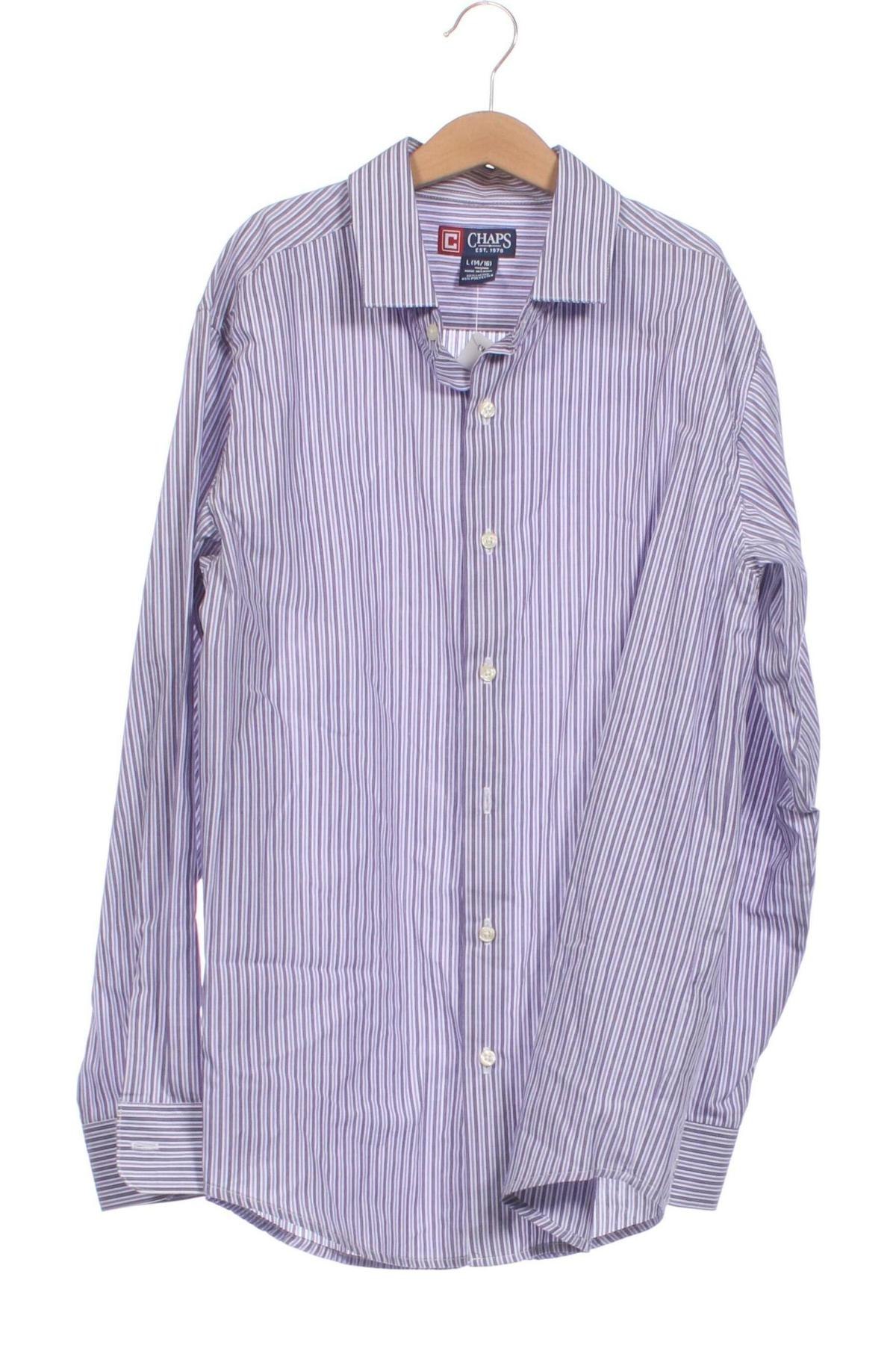 Παιδικό πουκάμισο Chaps, Μέγεθος 13-14y/ 164-168 εκ., Χρώμα Βιολετί, Τιμή 1,60 €