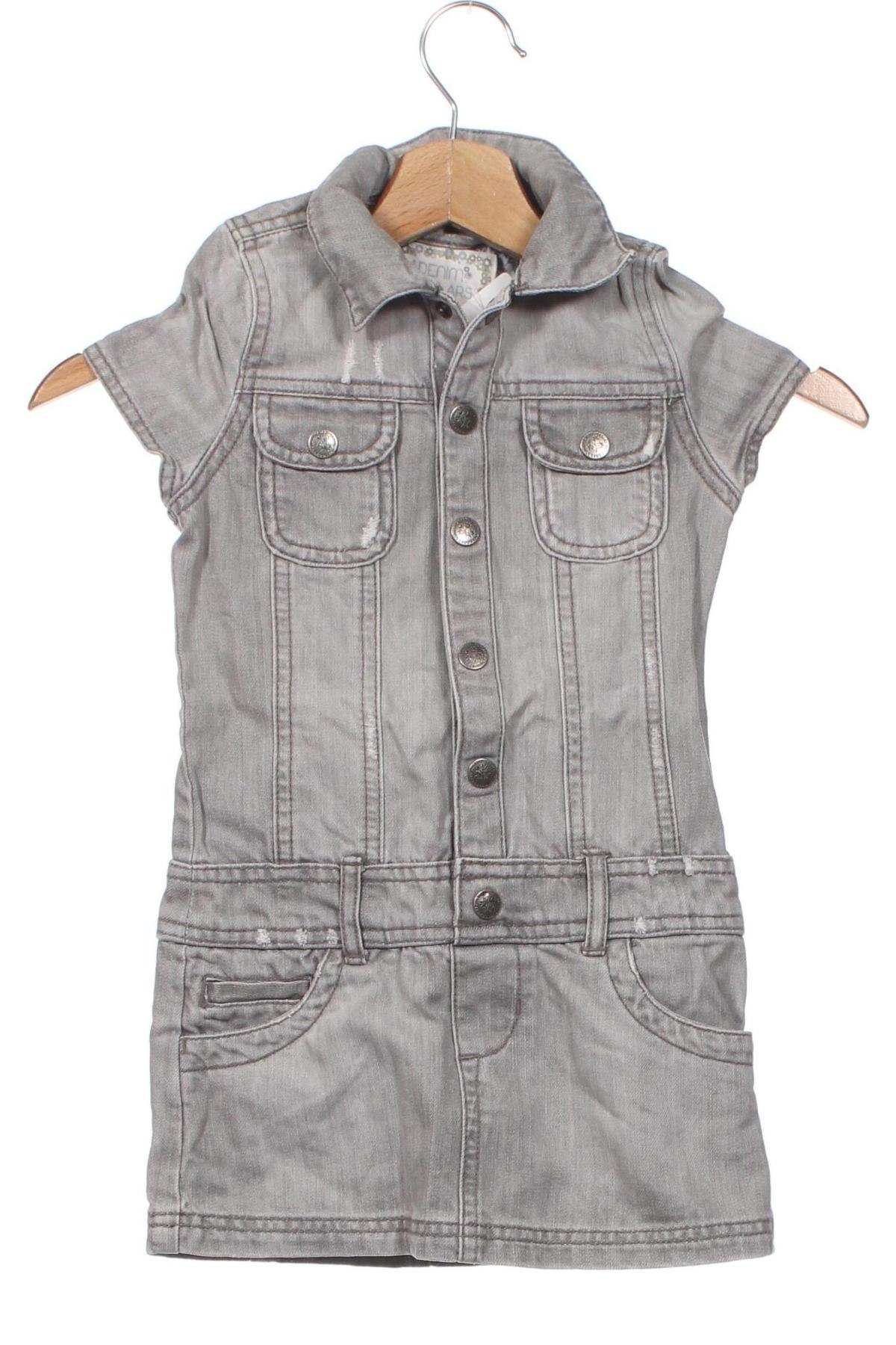 Детска рокля Tex, Размер 3-4y/ 104-110 см, Цвят Сив, Цена 29,00 лв.