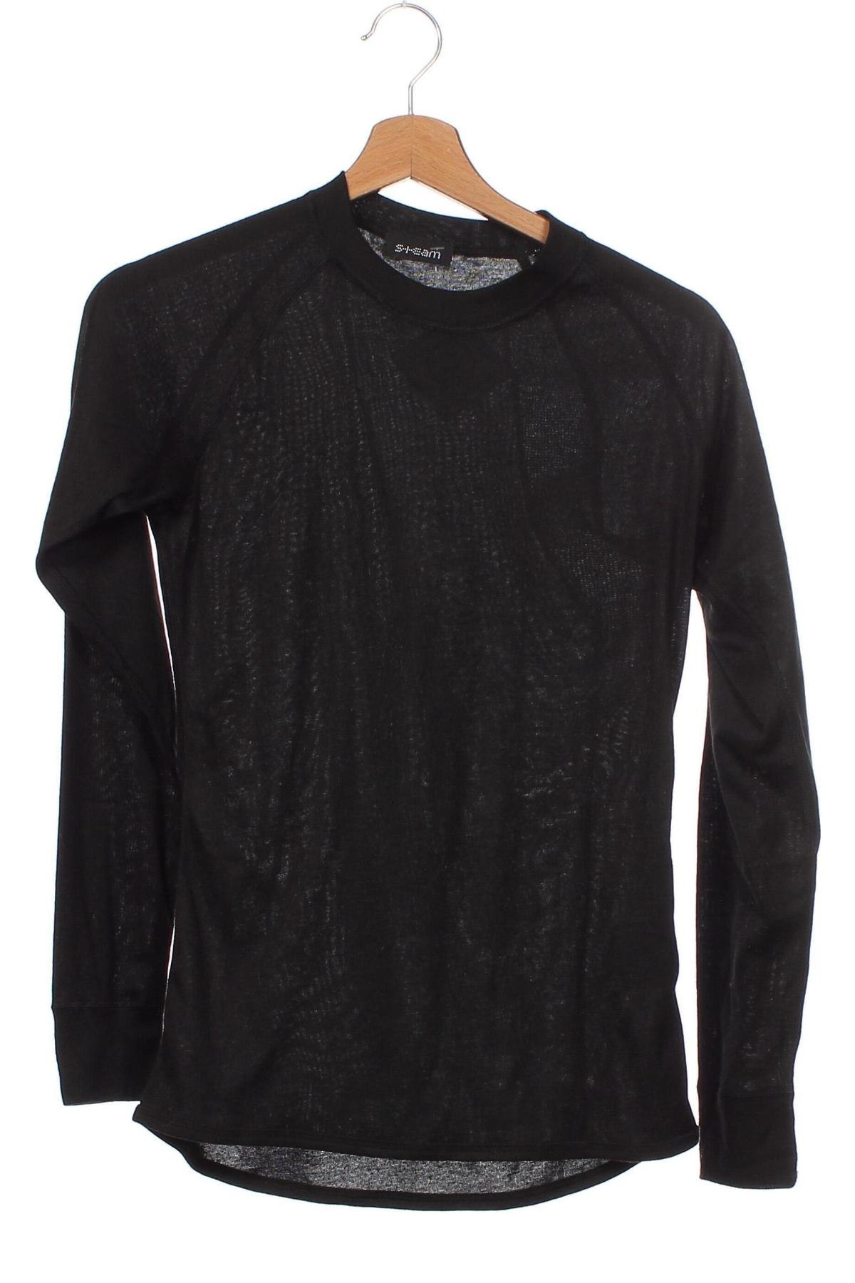 Детска спортна блуза, Размер 14-15y/ 168-170 см, Цвят Черен, Цена 4,40 лв.