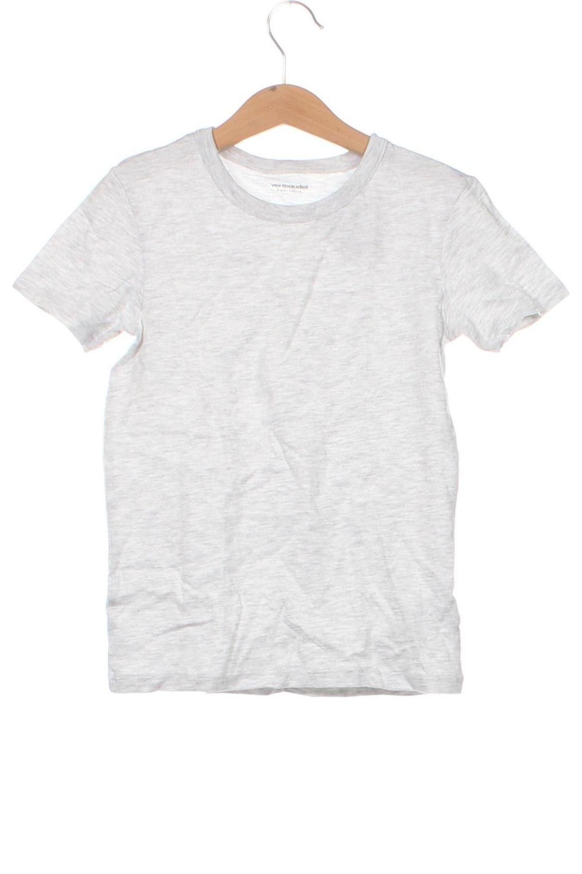 Kinder T-Shirt Vertbaudet, Größe 7-8y/ 128-134 cm, Farbe Grau, Preis 10,53 €