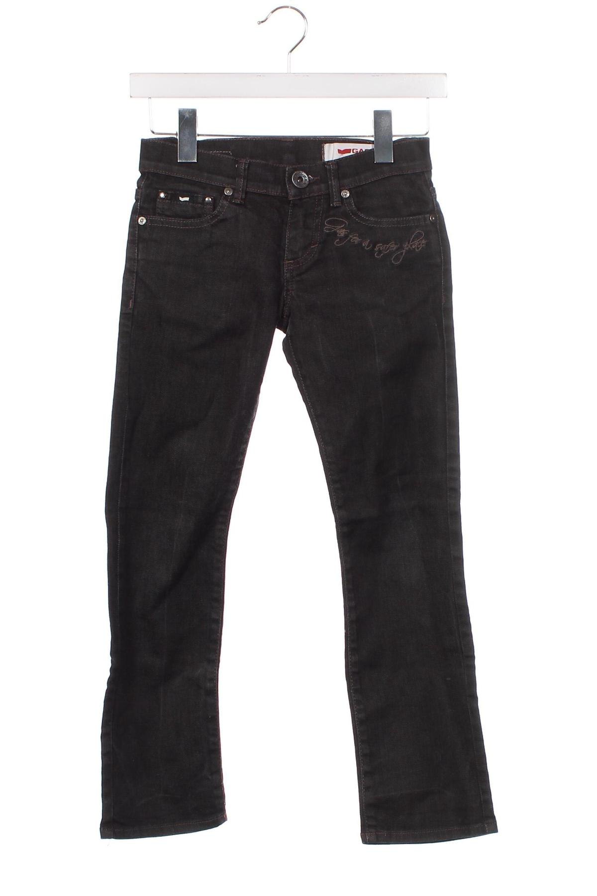 Detské džínsy  Gas, Veľkosť 7-8y/ 128-134 cm, Farba Čierna, Cena  3,20 €