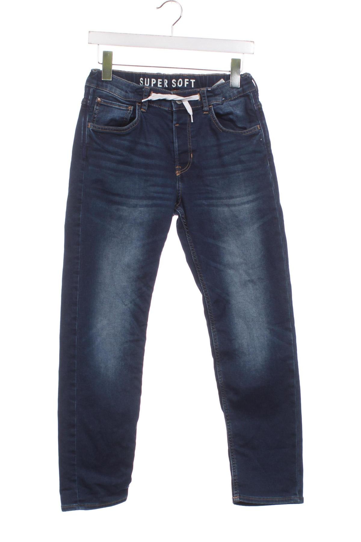 Dziecięce jeansy H&M, Rozmiar 12-13y/ 158-164 cm, Kolor Niebieski, Cena 43,13 zł