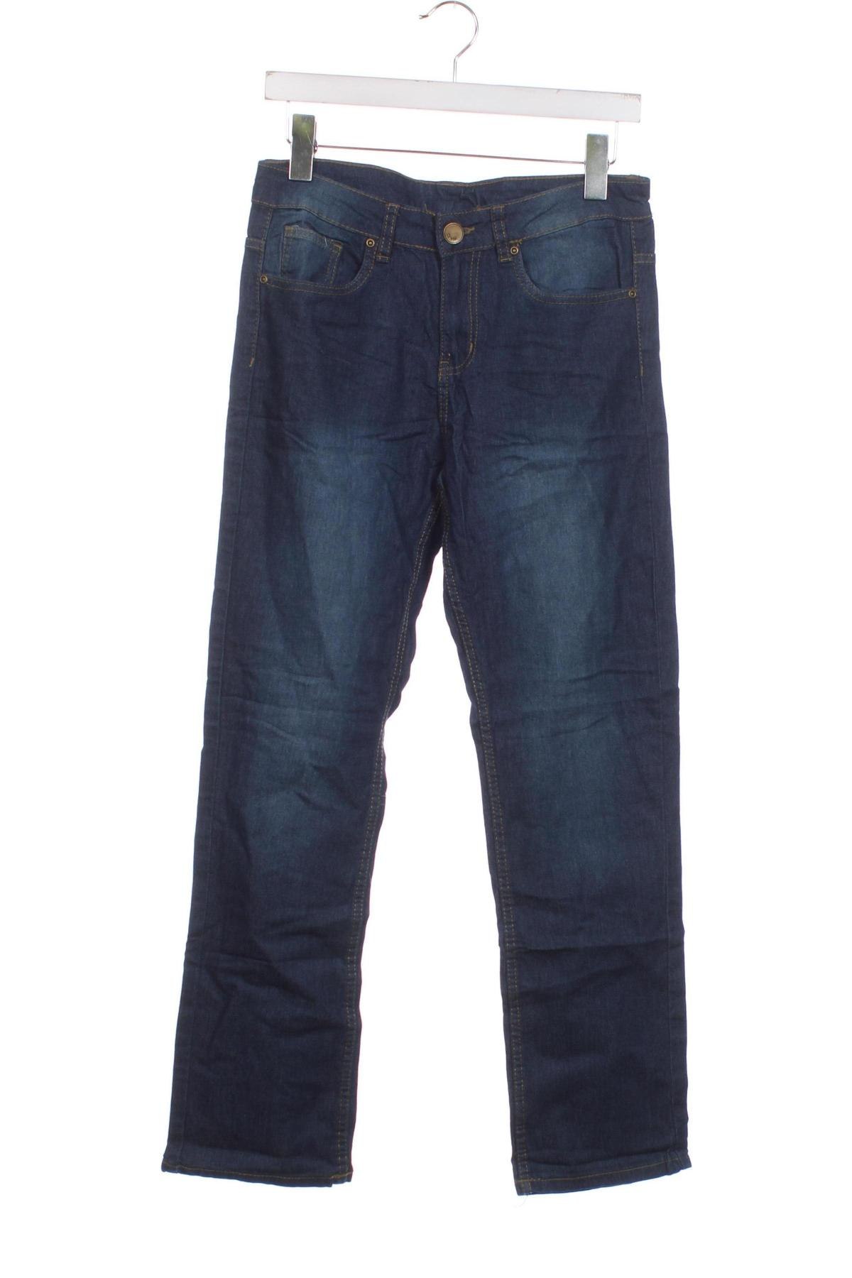 Dziecięce jeansy Y.F.K., Rozmiar 12-13y/ 158-164 cm, Kolor Niebieski, Cena 17,91 zł