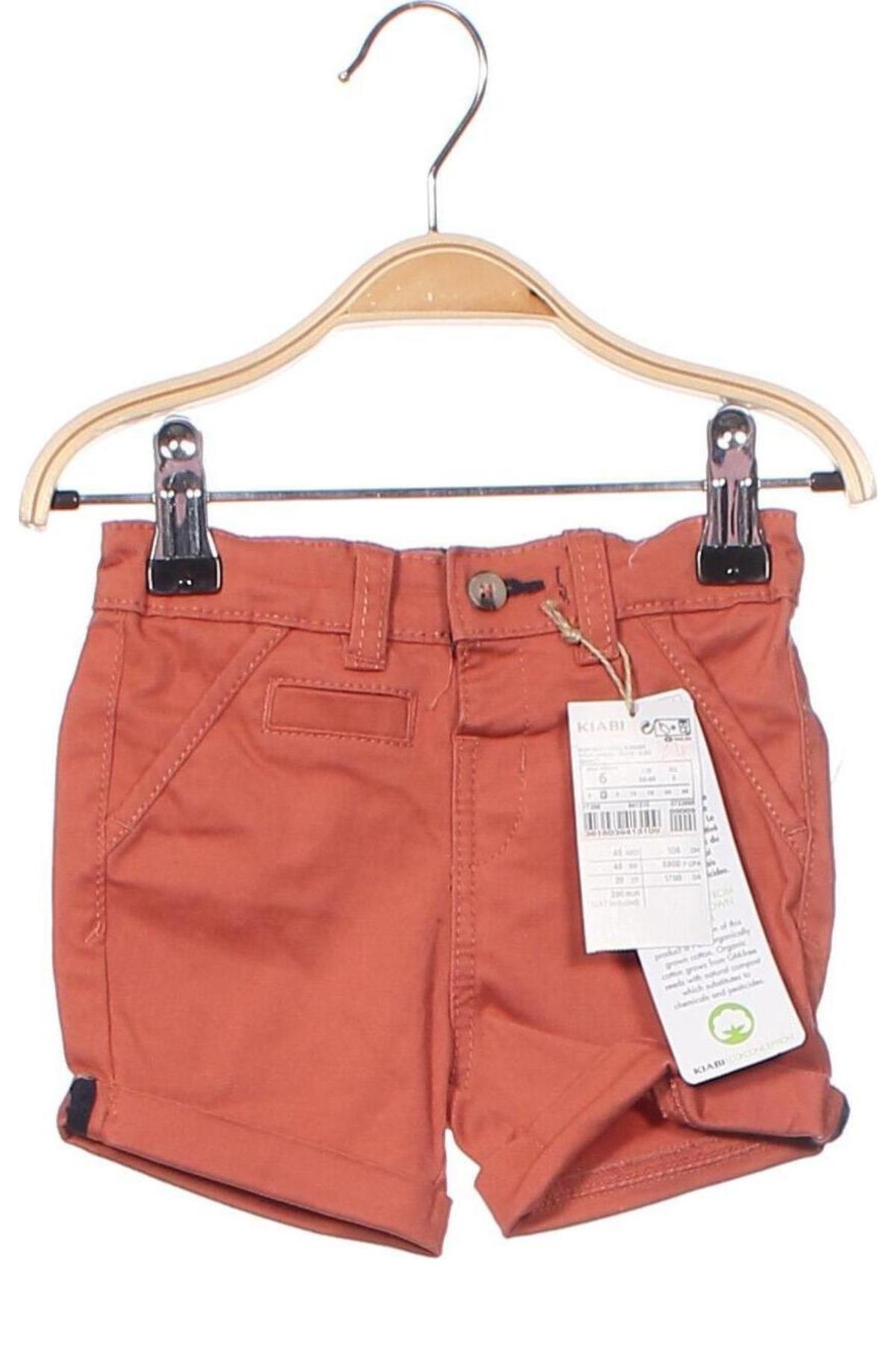 Pantaloni scurți pentru copii Kiabi, Mărime 3-6m/ 62-68 cm, Culoare Maro, Preț 19,50 Lei