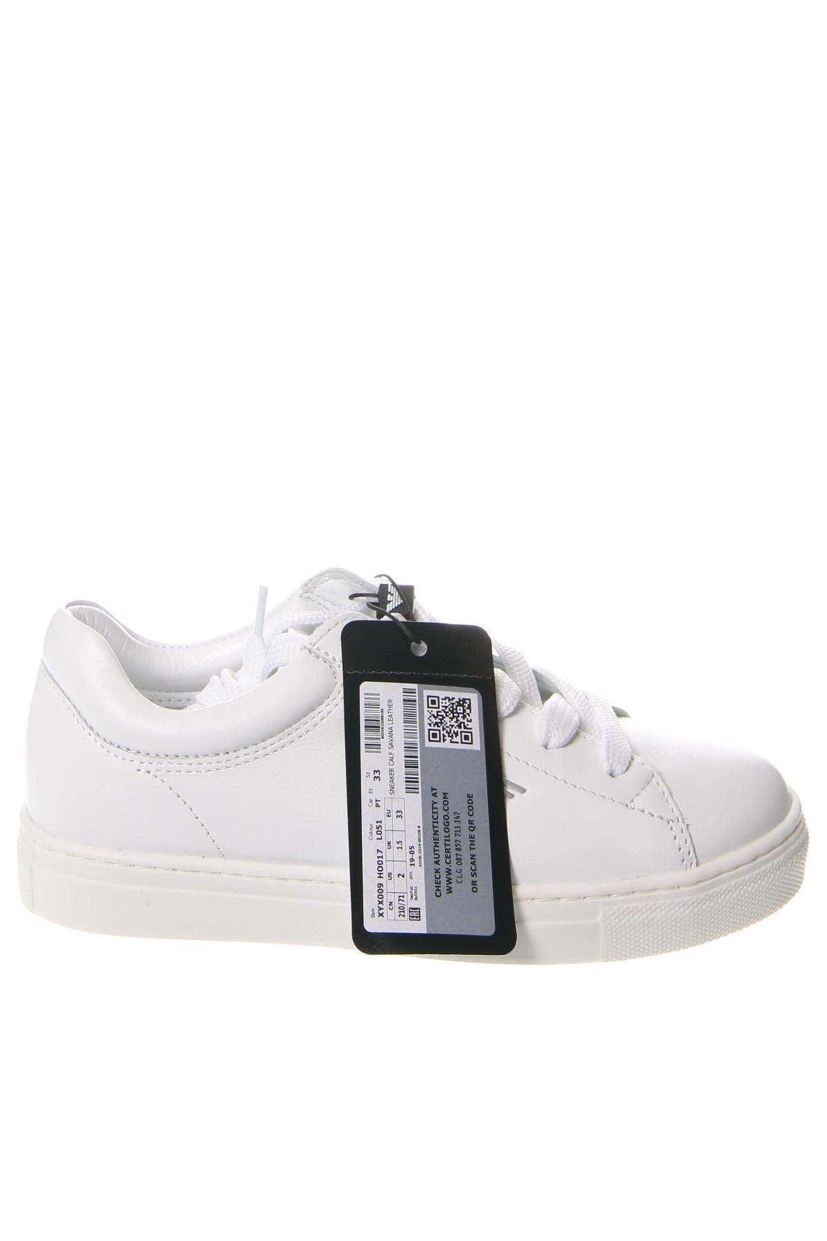 Παιδικά παπούτσια Emporio Armani, Μέγεθος 33, Χρώμα Λευκό, Τιμή 75,91 €