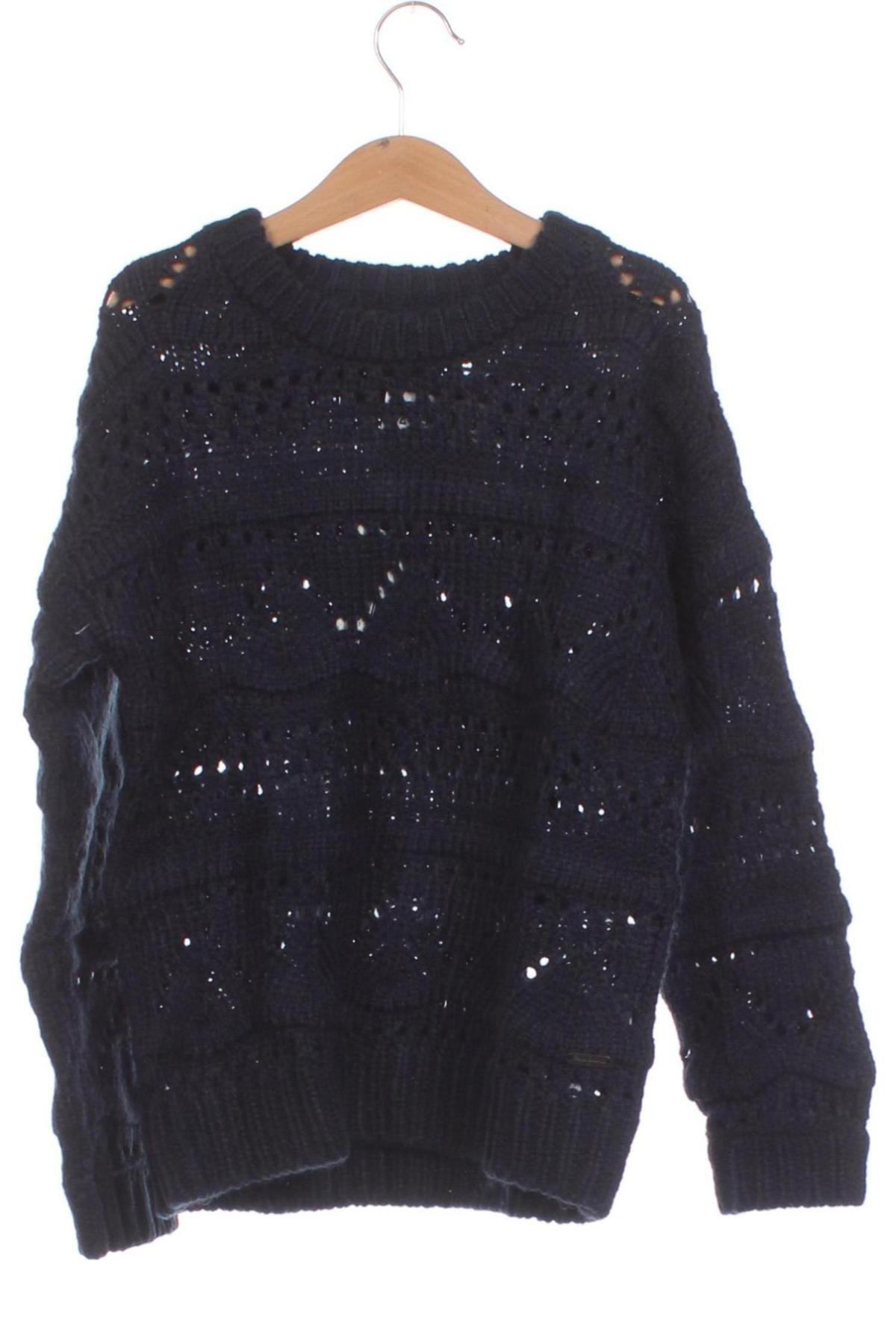 Детски пуловер Pepe Jeans, Размер 9-10y/ 140-146 см, Цвят Син, Цена 41,70 лв.