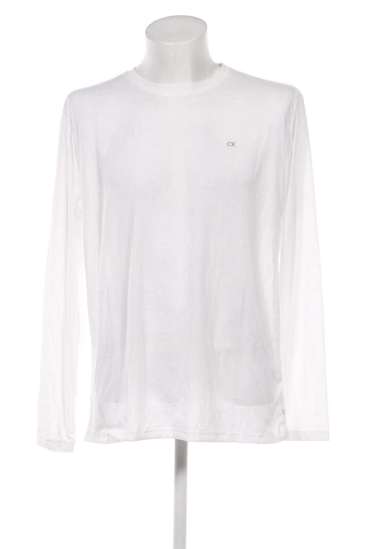 Ανδρική μπλούζα Calvin Klein, Μέγεθος XXL, Χρώμα Λευκό, Τιμή 56,19 €