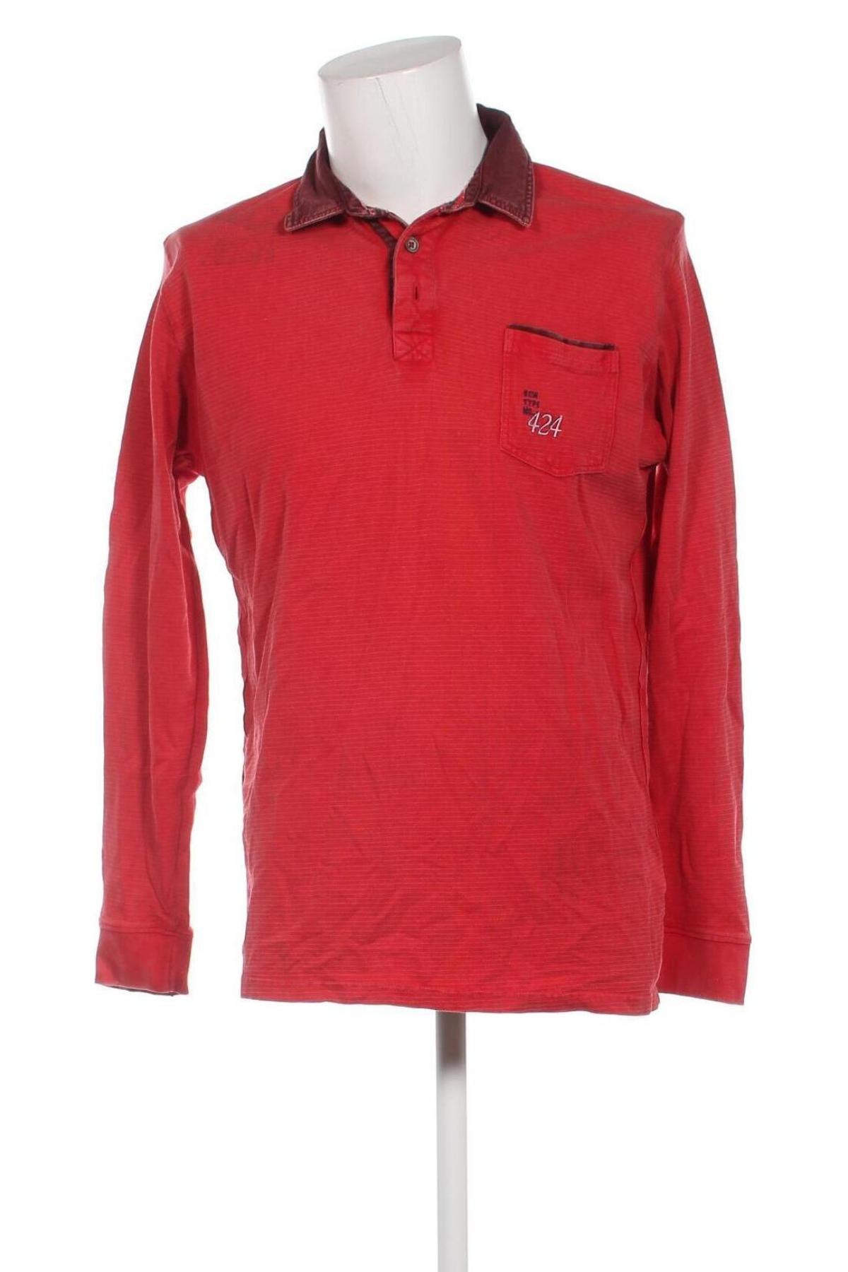 Herren Shirt Engbers, Größe M, Farbe Rot, Preis 52,58 €