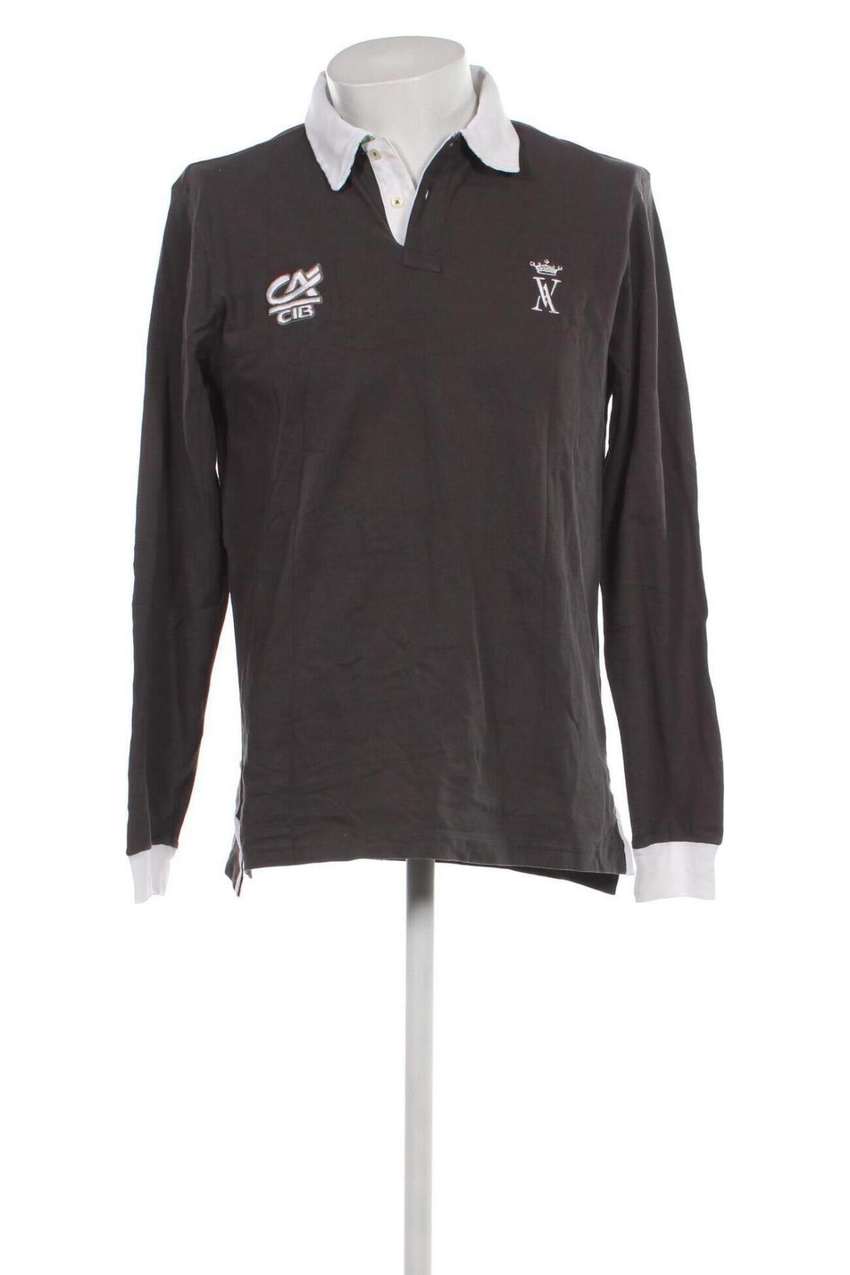 Herren Shirt Vicomte A., Größe L, Farbe Grau, Preis 14,32 €