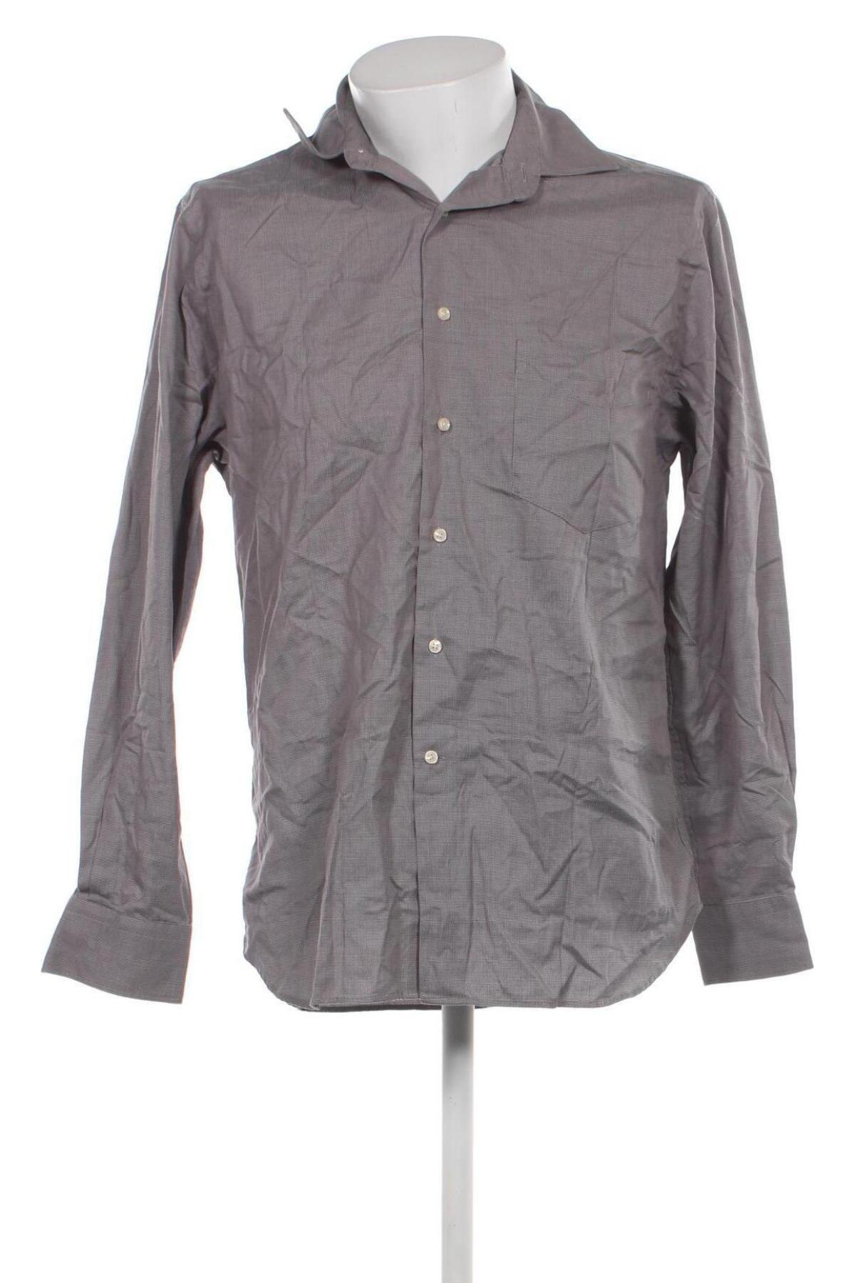 Herrenhemd, Größe M, Farbe Grau, Preis 20,18 €