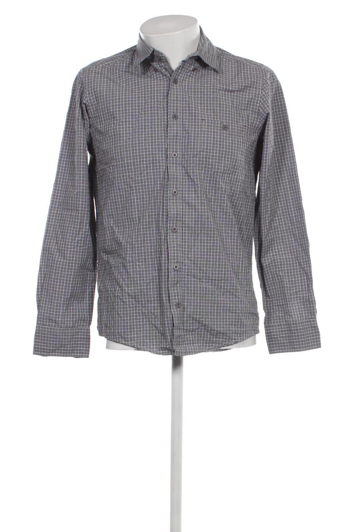 Ανδρικό πουκάμισο Casa Moda, Μέγεθος M, Χρώμα Γκρί, Τιμή 6,03 €