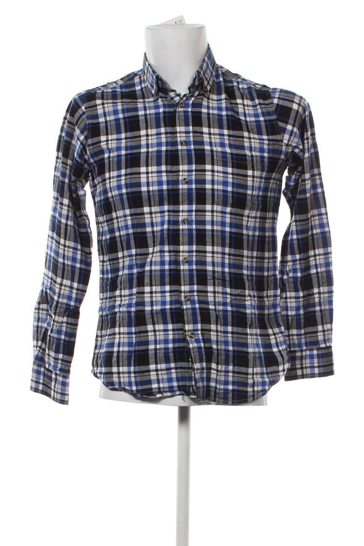 Ανδρικό πουκάμισο Dressmann, Μέγεθος S, Χρώμα Πολύχρωμο, Τιμή 2,08 €