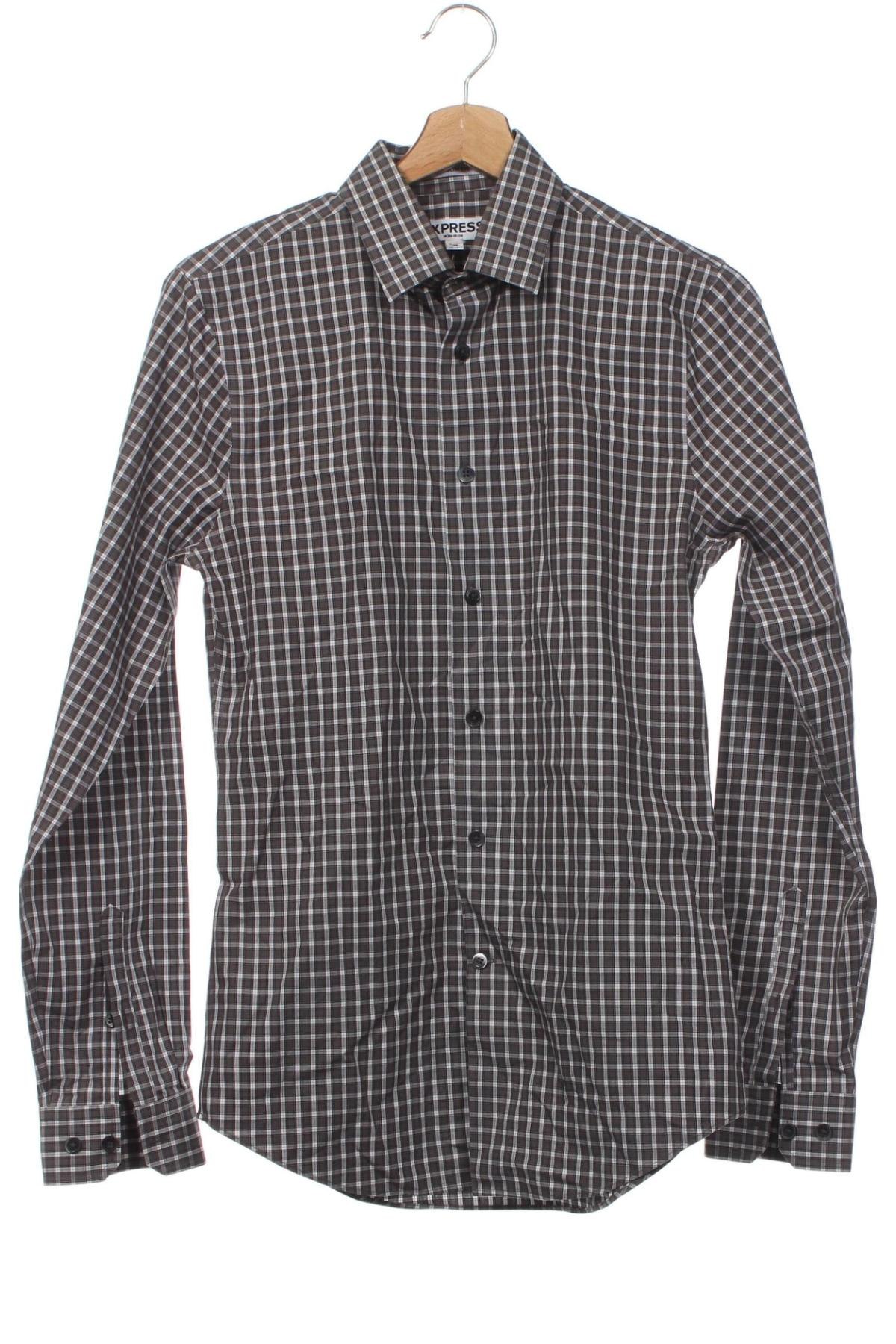 Ανδρικό πουκάμισο Express, Μέγεθος XS, Χρώμα Γκρί, Τιμή 2,52 €