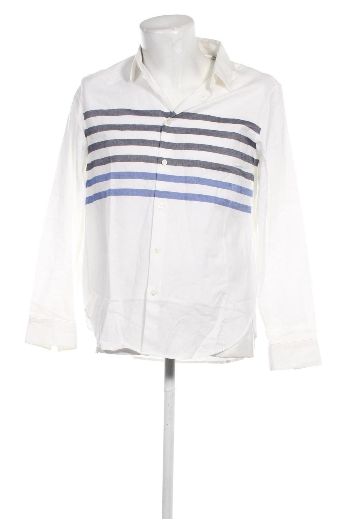 Мъжка риза Jack & Jones, Размер S, Цвят Бял, Цена 68,00 лв.