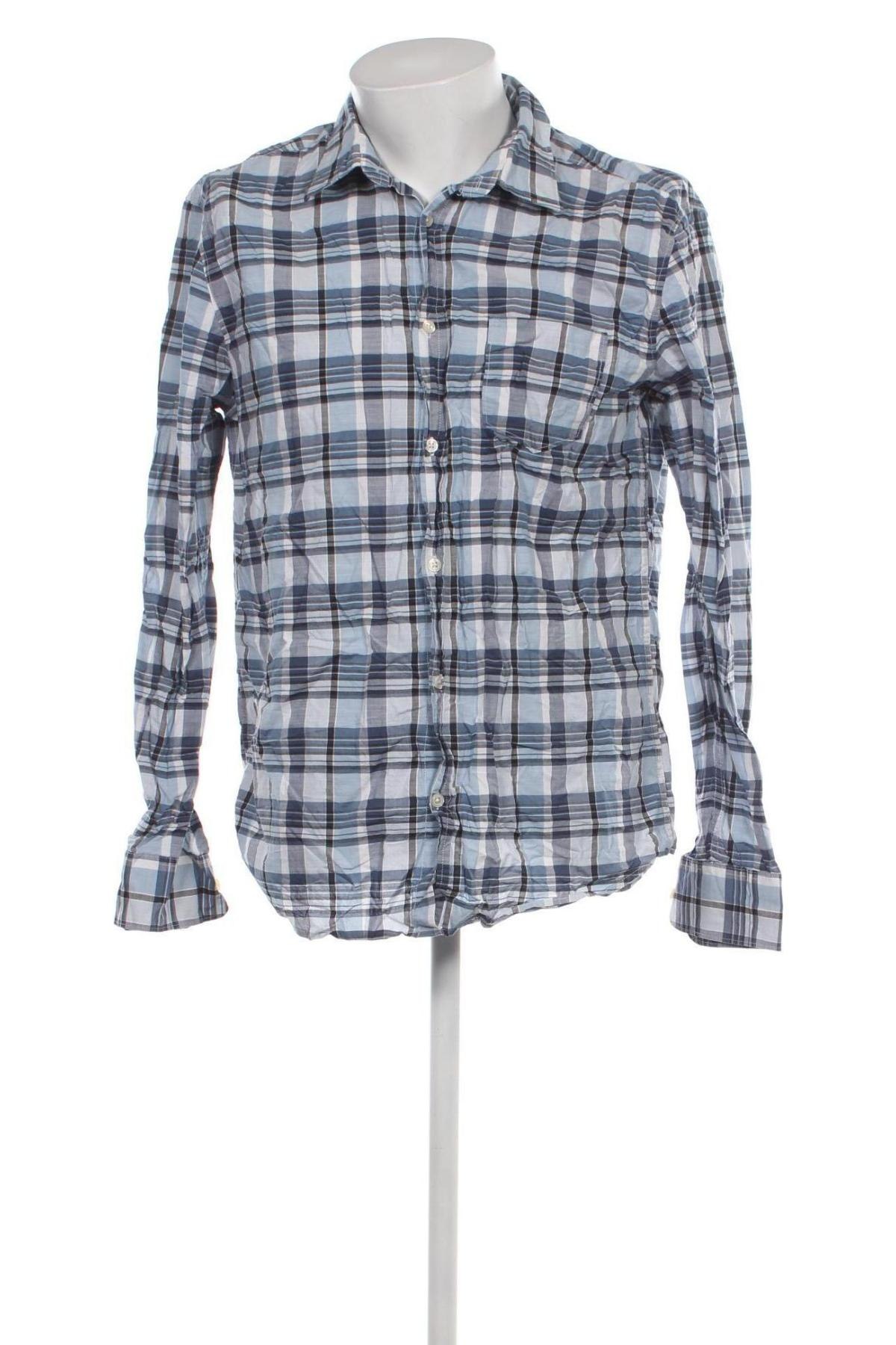 Ανδρικό πουκάμισο Mudo Collection, Μέγεθος M, Χρώμα Μπλέ, Τιμή 2,41 €