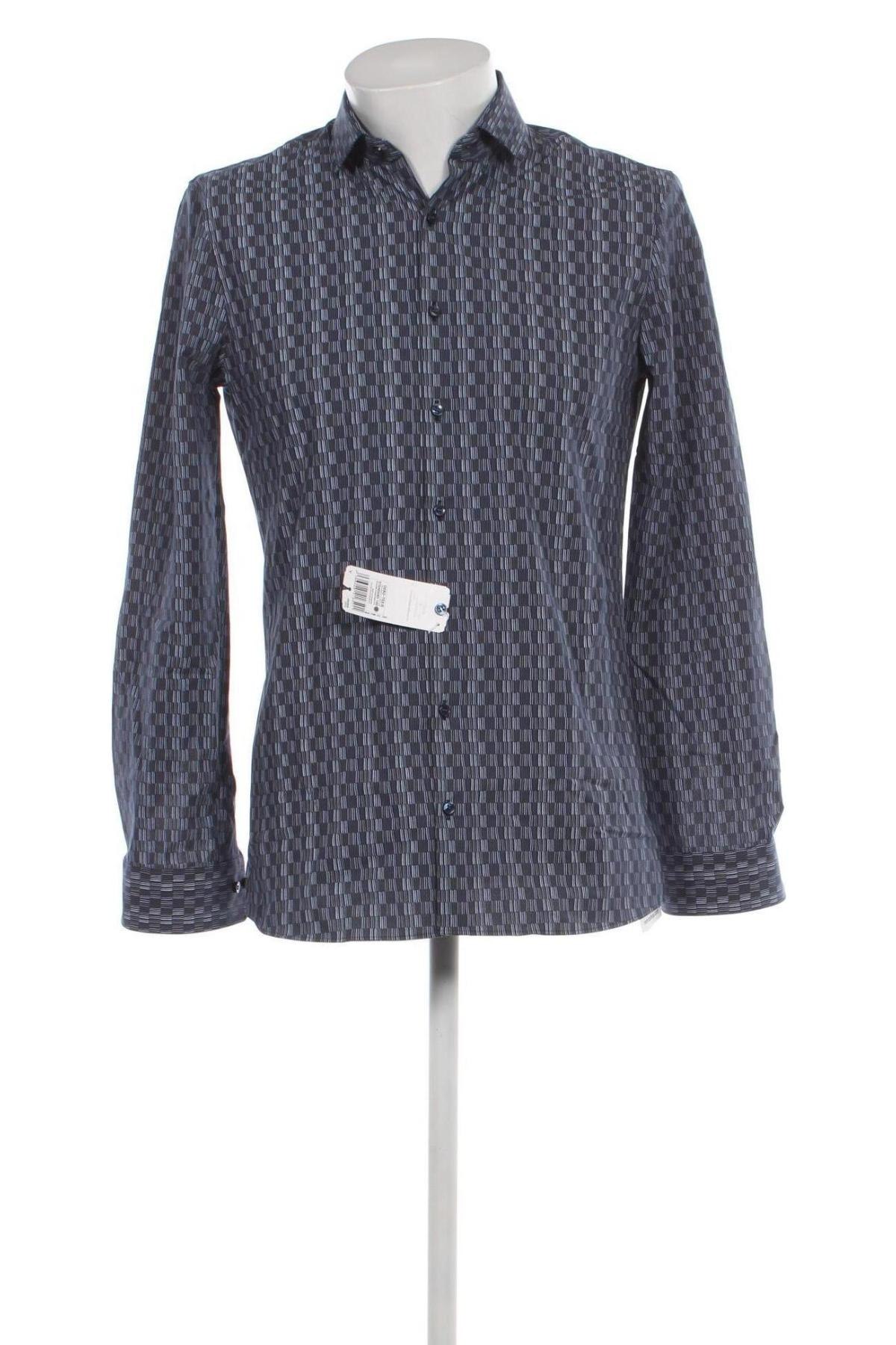 Herrenhemd Olymp, Größe M, Farbe Blau, Preis 16,89 €