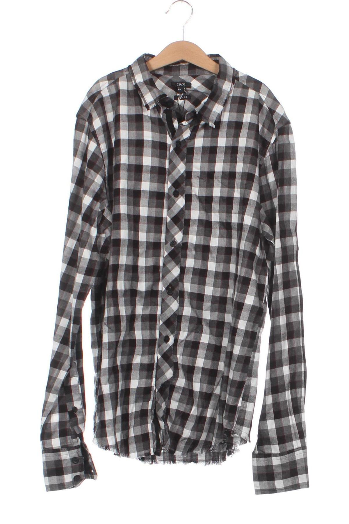 Ανδρικό πουκάμισο Oviesse, Μέγεθος S, Χρώμα Πολύχρωμο, Τιμή 4,27 €