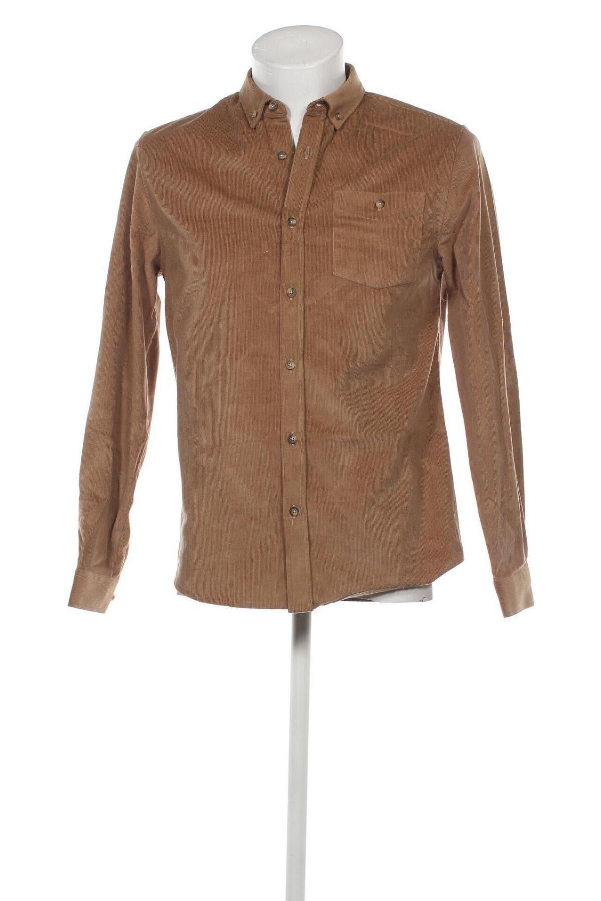 Herrenhemd River Island, Größe S, Farbe Braun, Preis € 15,22