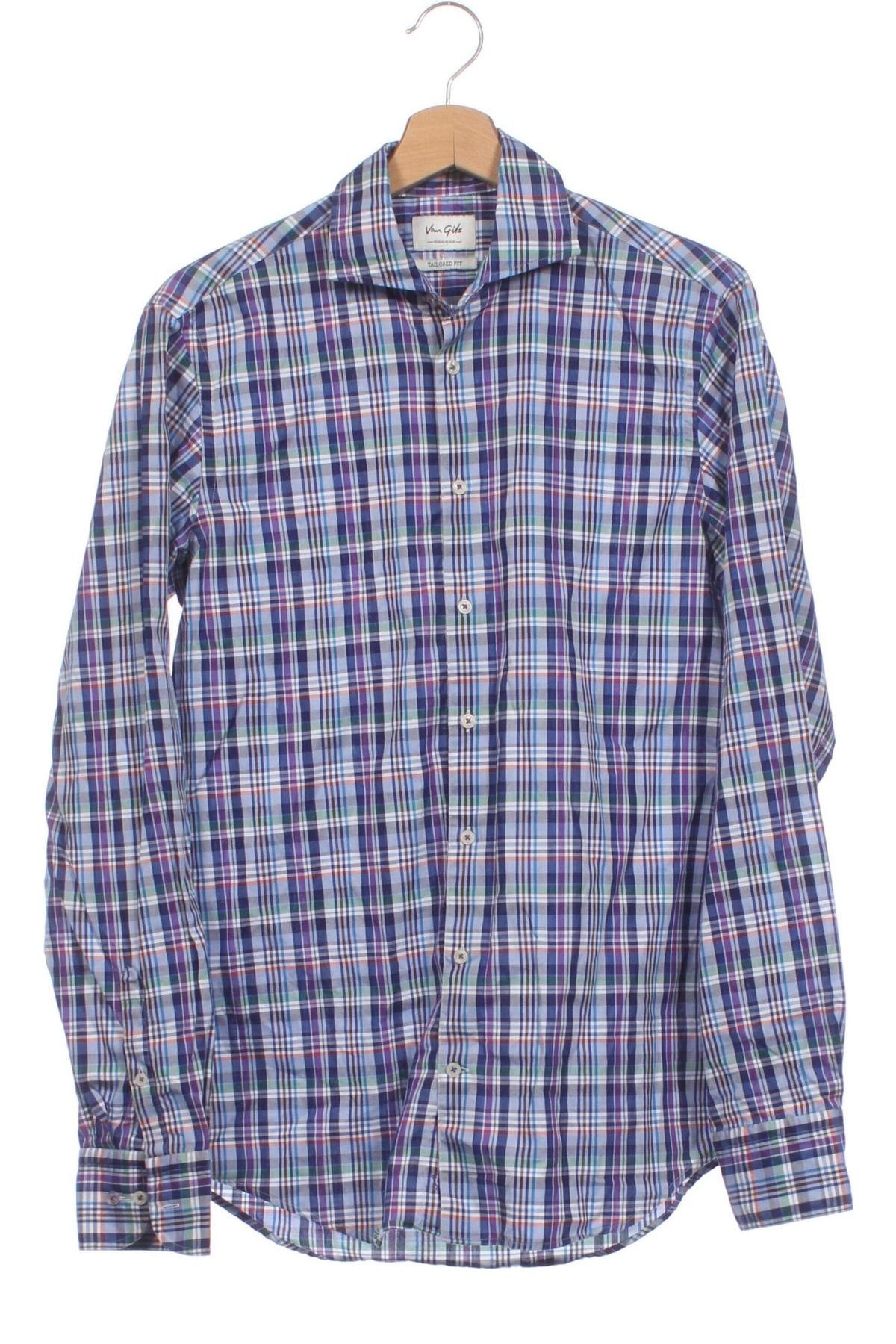 Ανδρικό πουκάμισο Van Gils, Μέγεθος S, Χρώμα Πολύχρωμο, Τιμή 4,82 €