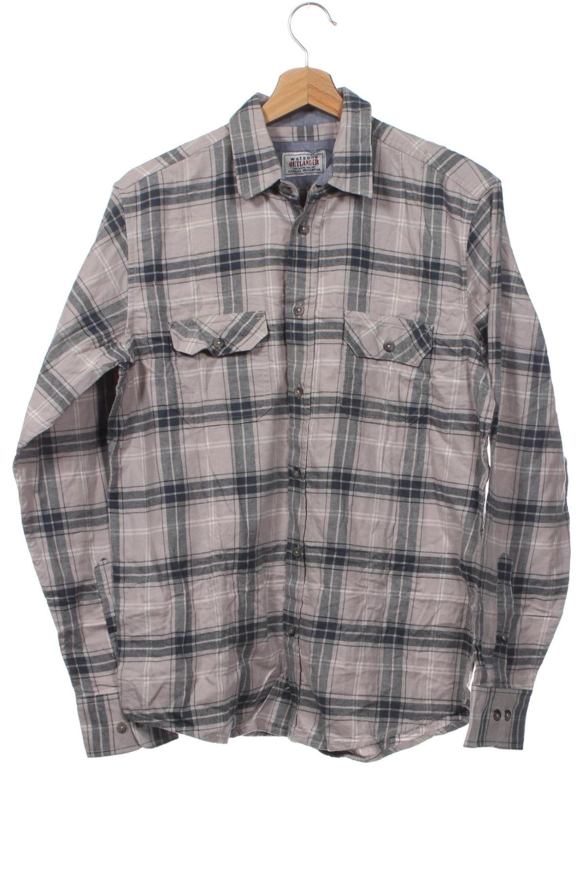 Ανδρικό πουκάμισο Watson's, Μέγεθος S, Χρώμα Πολύχρωμο, Τιμή 2,97 €