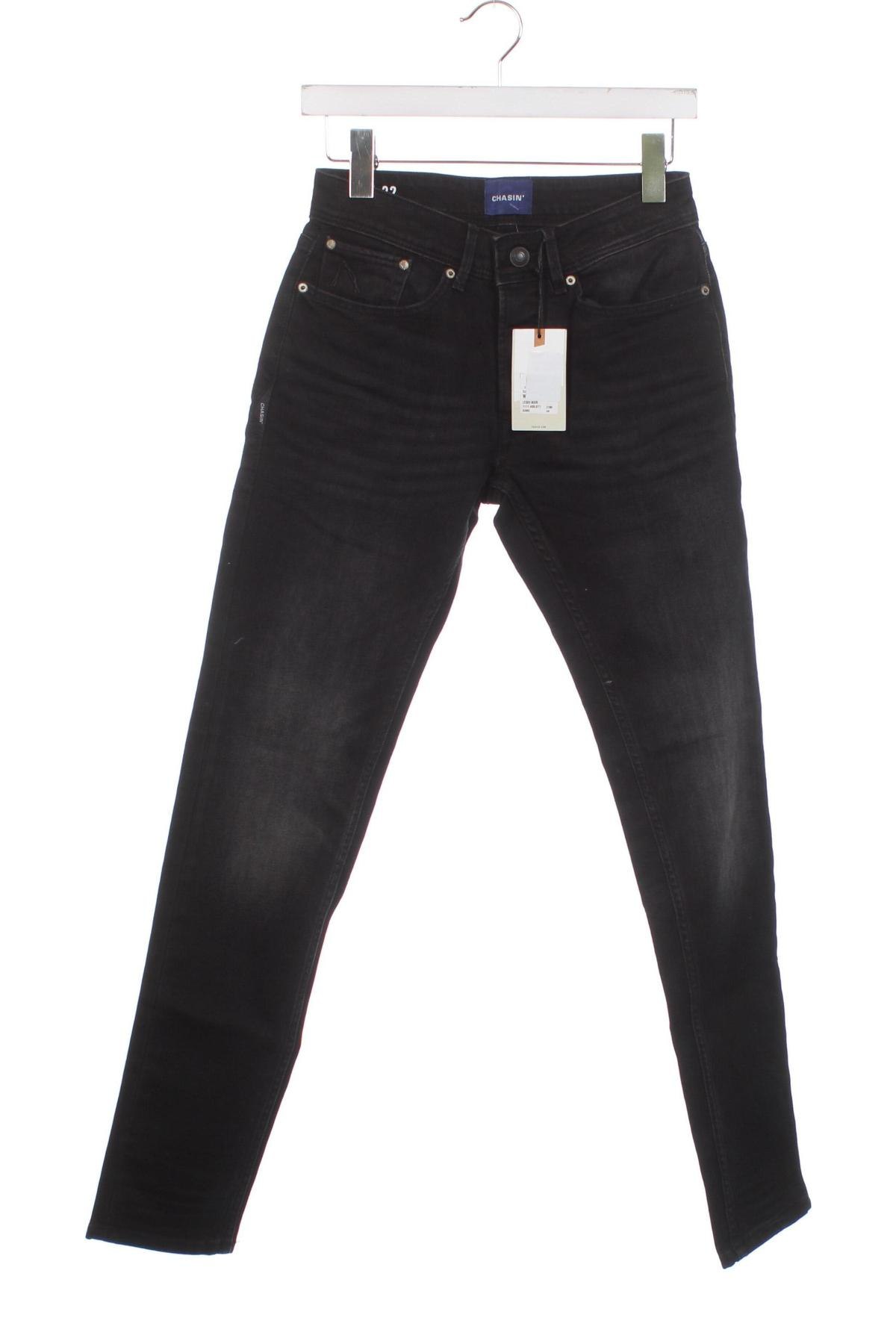 Pánské džíny  Chasin', Velikost XS, Barva Černá, Cena  420,00 Kč