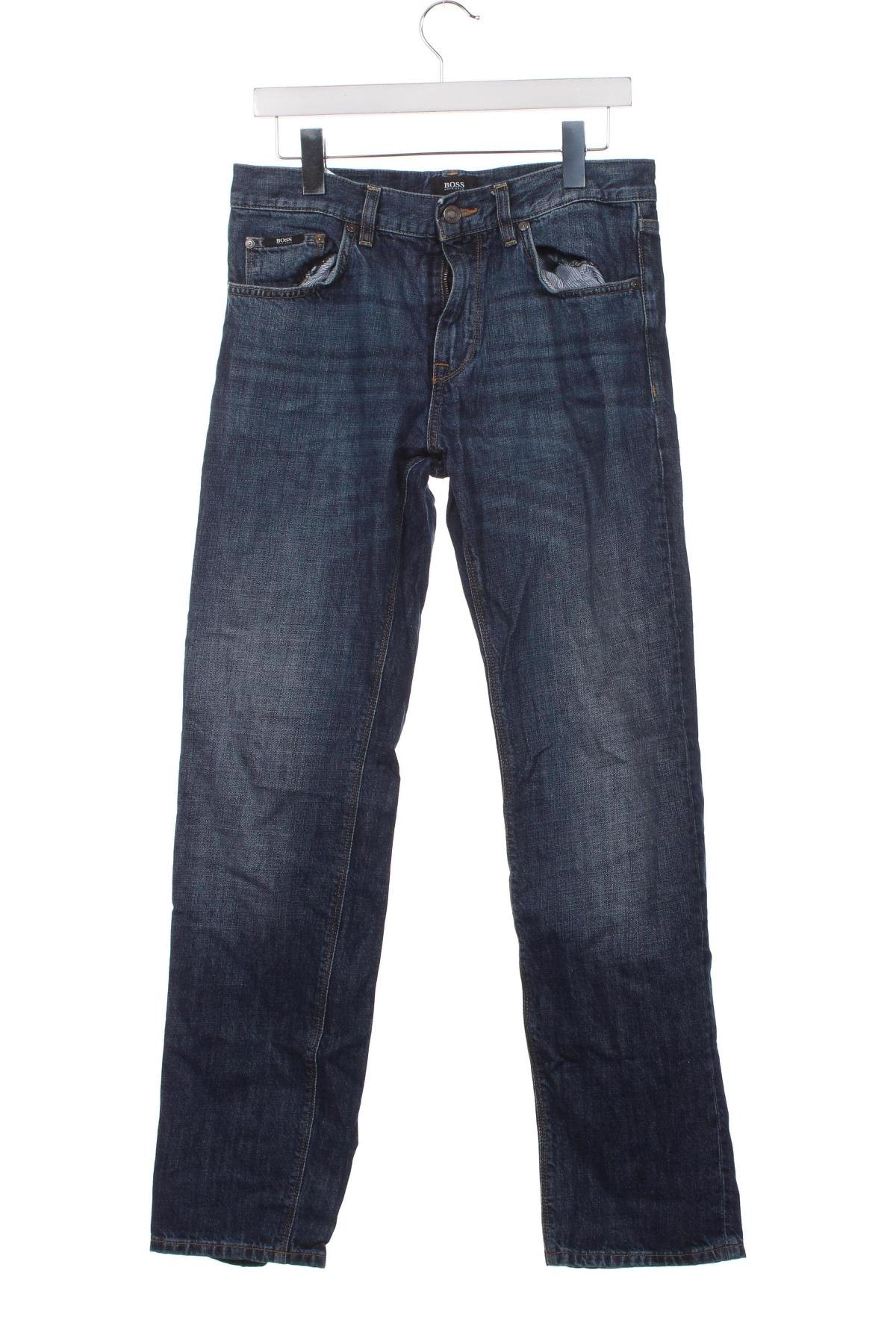 Herren Jeans Hugo Boss, Größe M, Farbe Blau, Preis 30,94 €