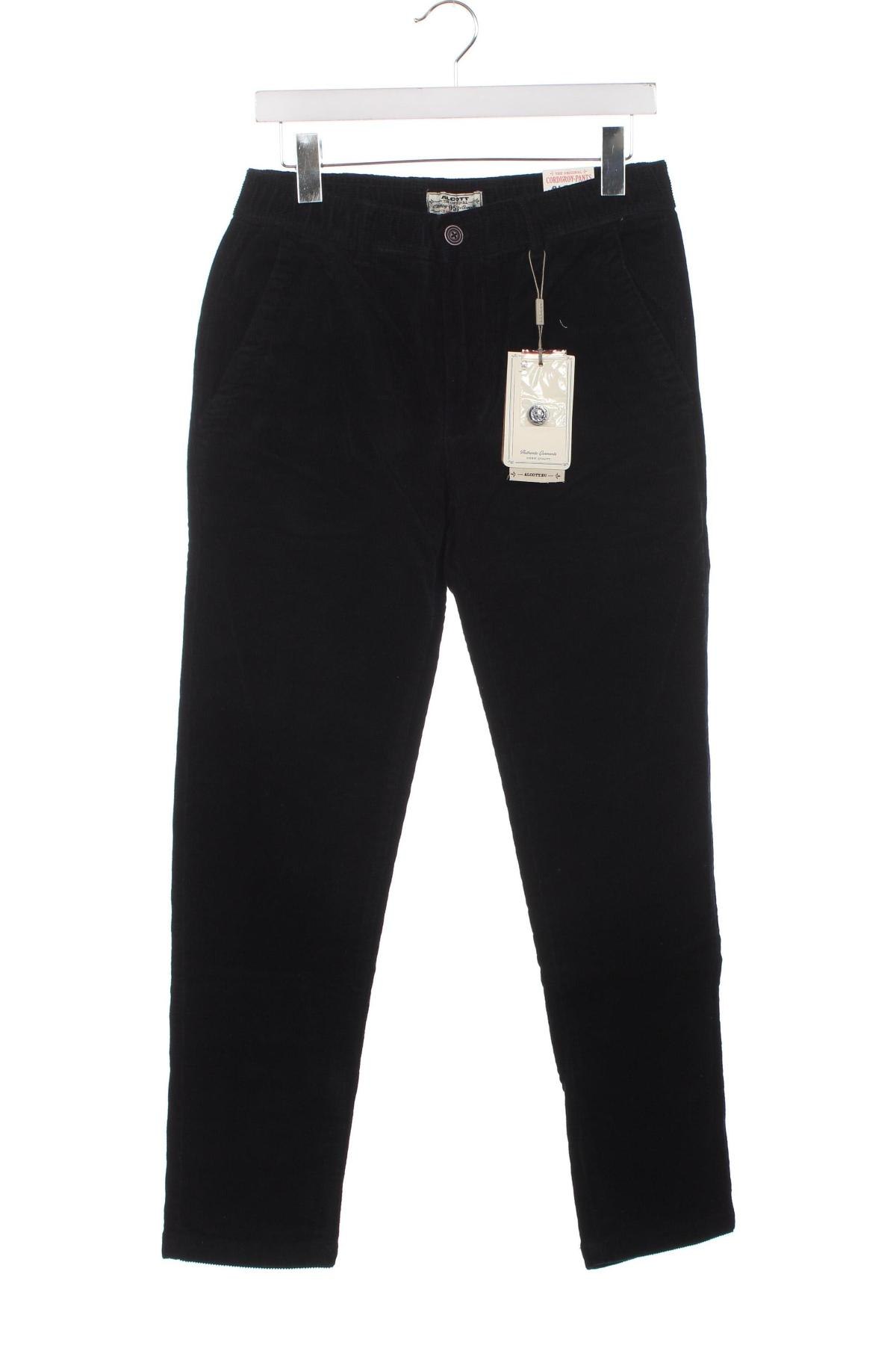 Ανδρικό κοτλέ παντελόνι Alcott, Μέγεθος S, Χρώμα Μπλέ, Τιμή 4,74 €