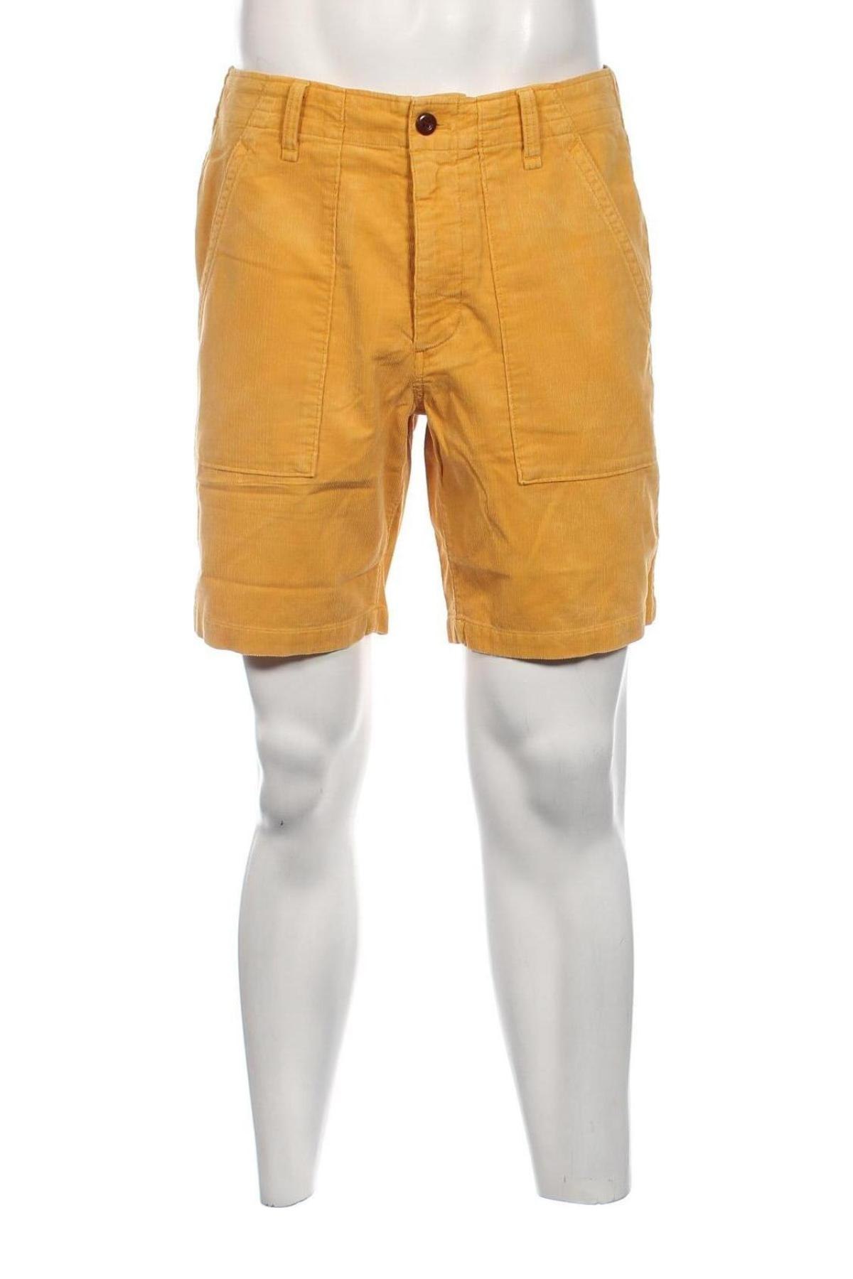 Ανδρικό κοντό παντελόνι Outerknown, Μέγεθος M, Χρώμα Κίτρινο, Τιμή 11,60 €