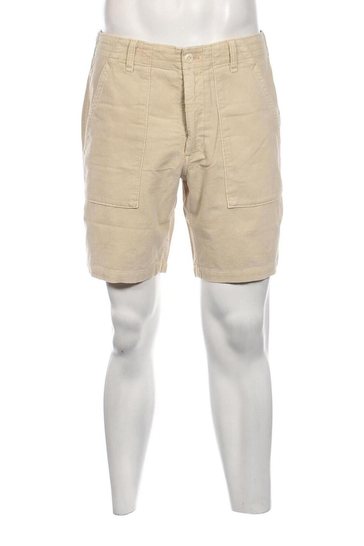 Мъжки къс панталон Outerknown, Размер M, Цвят Бежов, Цена 34,50 лв.