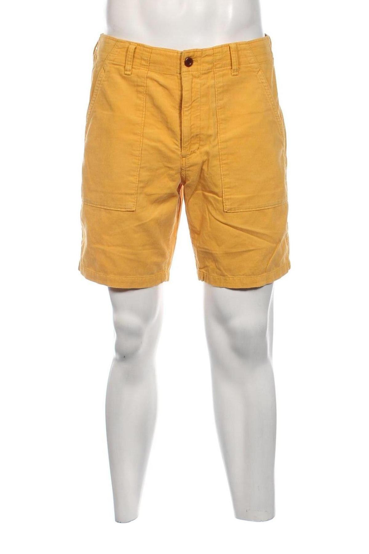 Pantaloni scurți de bărbați Outerknown, Mărime M, Culoare Galben, Preț 34,54 Lei