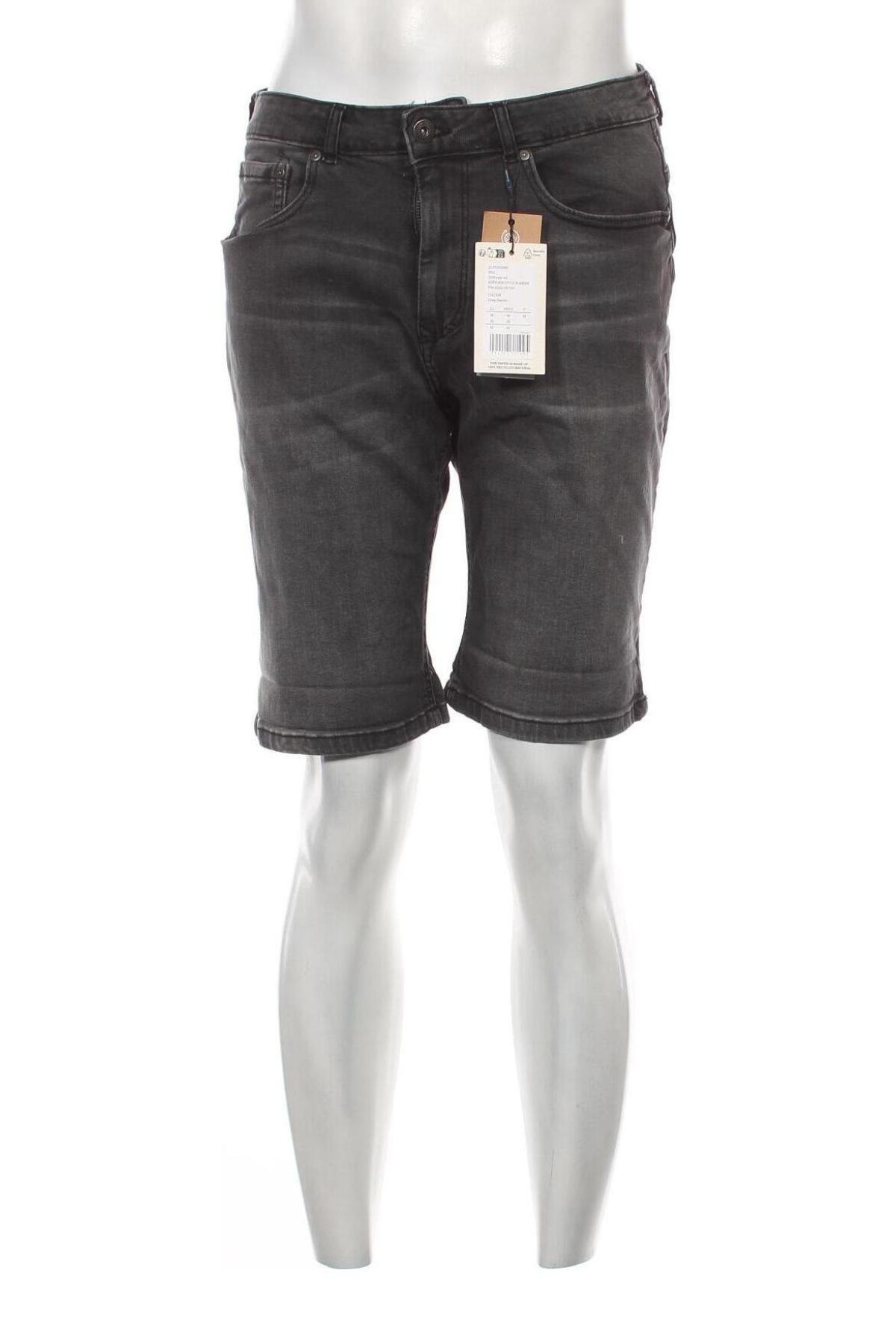 Pantaloni scurți de bărbați Pier One, Mărime M, Culoare Gri, Preț 131,58 Lei