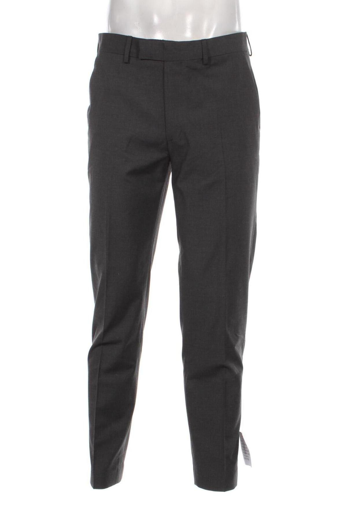 Pantaloni de bărbați ASOS, Mărime M, Culoare Gri, Preț 286,29 Lei