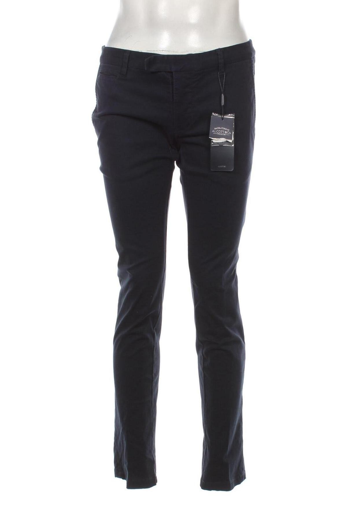 Мъжки панталон Alcott, Размер M, Цвят Син, Цена 11,50 лв.