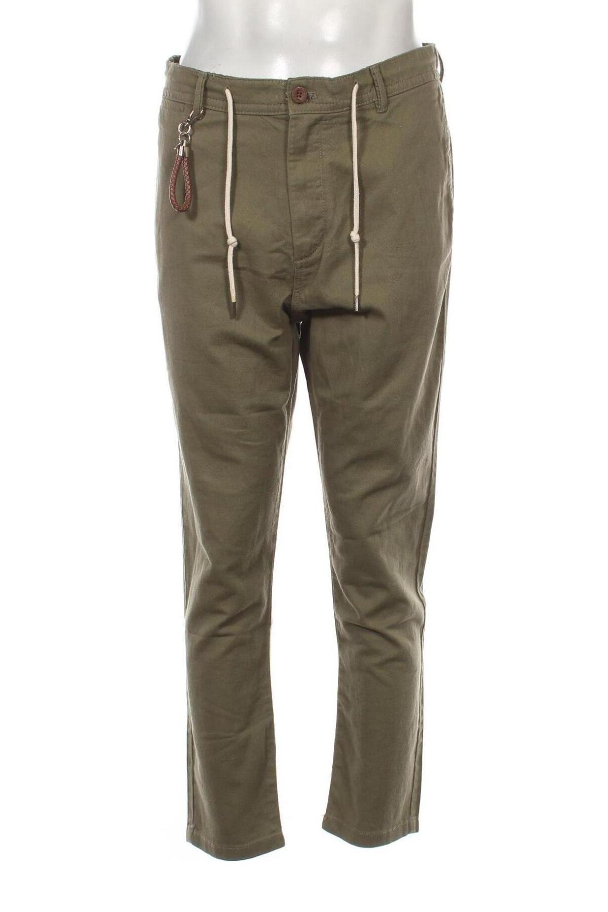 Мъжки панталон Alcott, Размер M, Цвят Зелен, Цена 46,00 лв.
