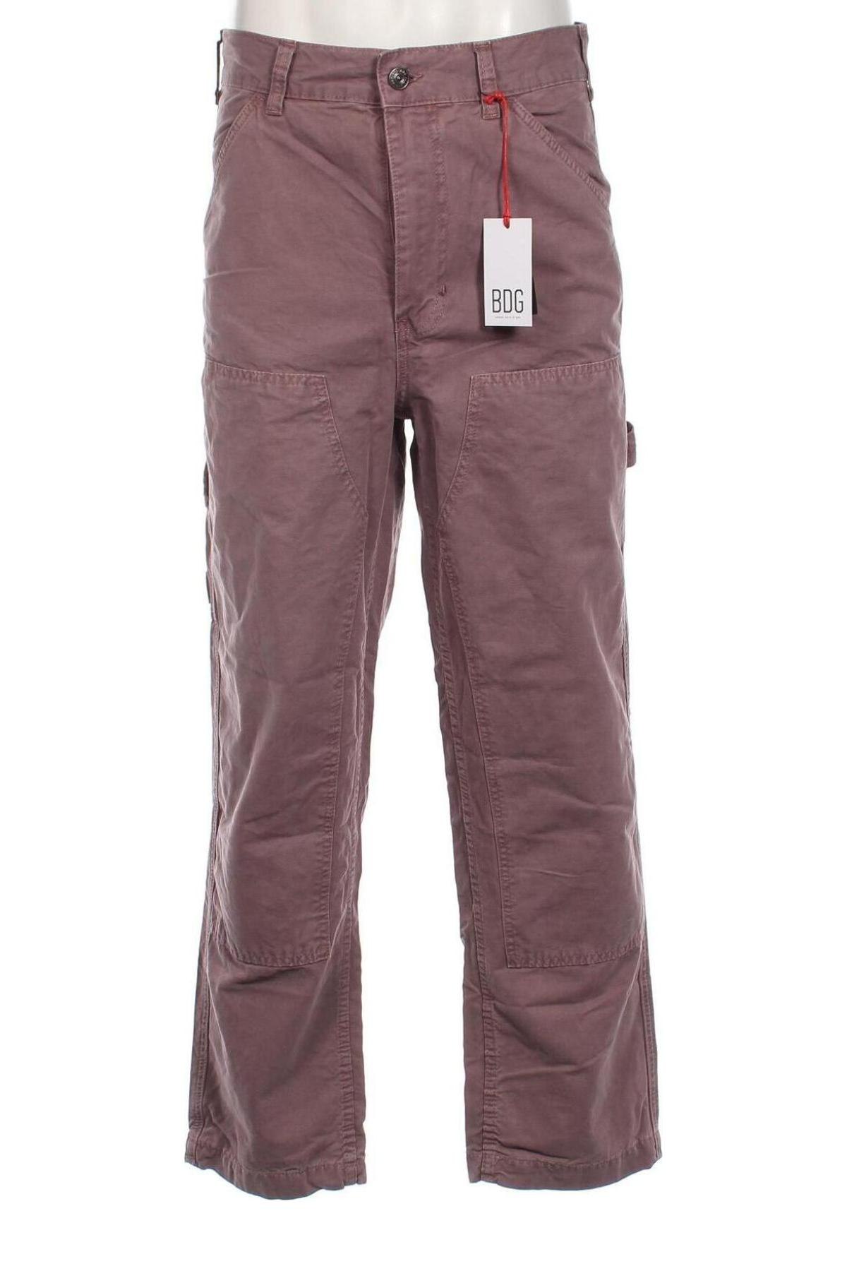Pánské kalhoty  BDG, Velikost M, Barva Popelavě růžová, Cena  113,00 Kč