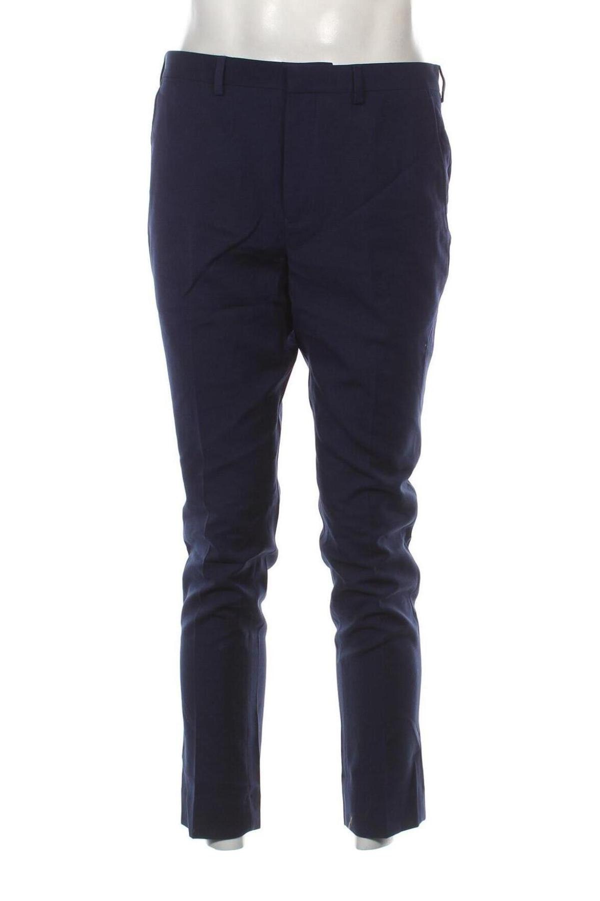 Мъжки панталон Burton of London, Размер M, Цвят Син, Цена 20,01 лв.
