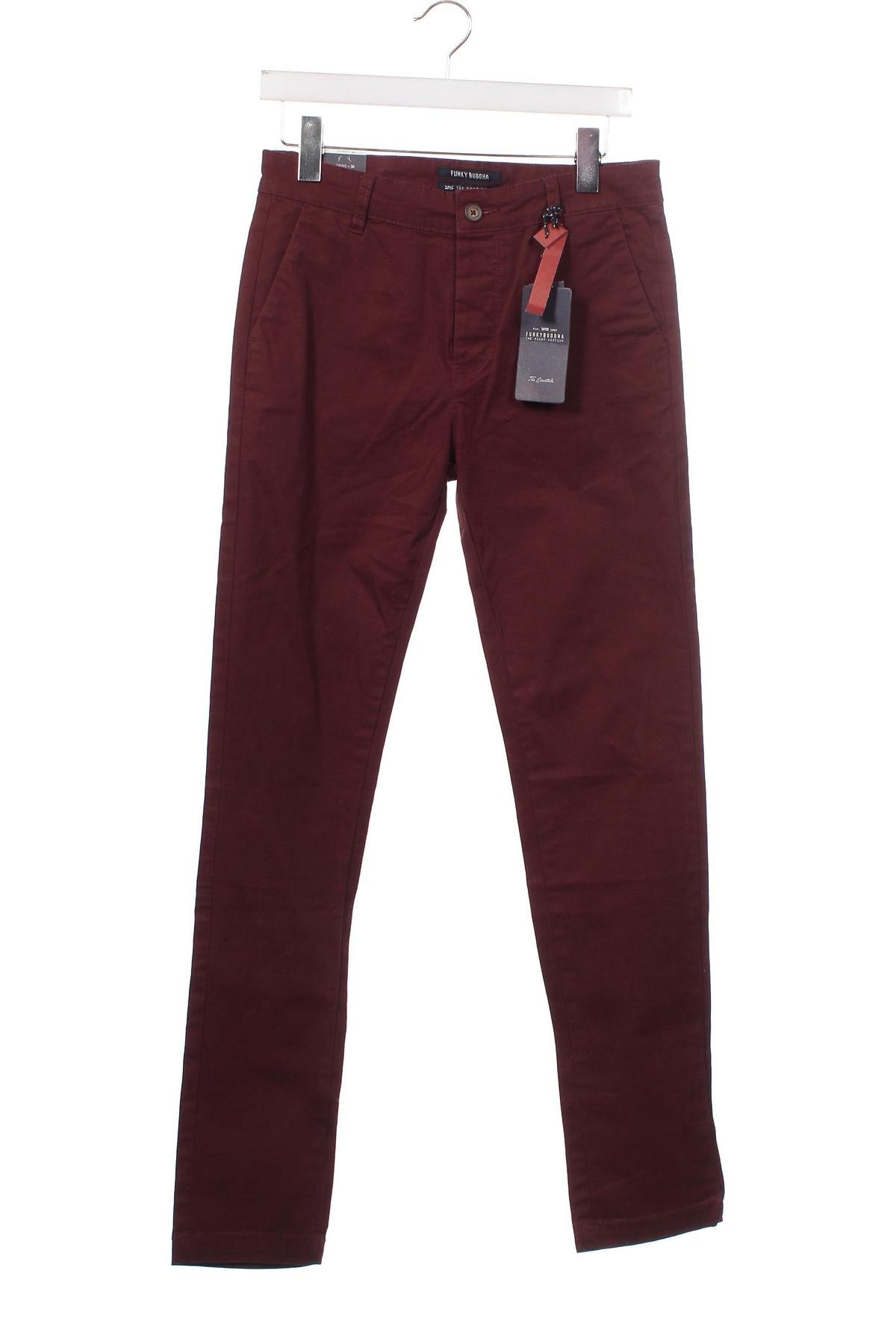 Herrenhose Funky Buddha, Größe S, Farbe Rot, Preis 5,99 €