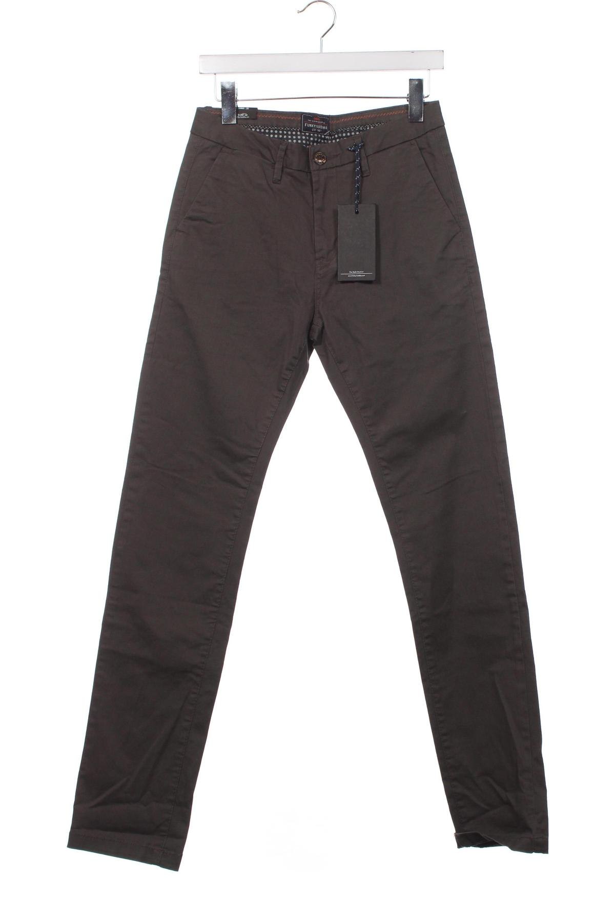 Pantaloni de bărbați Funky Buddha, Mărime S, Culoare Gri, Preț 28,62 Lei