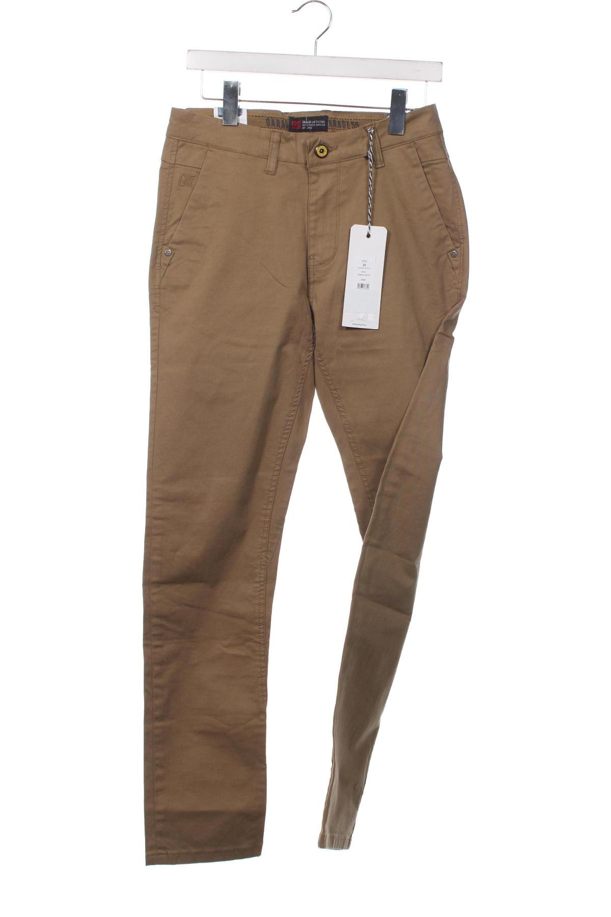 Мъжки панталон Garage, Размер S, Цвят Бежов, Цена 22,62 лв.