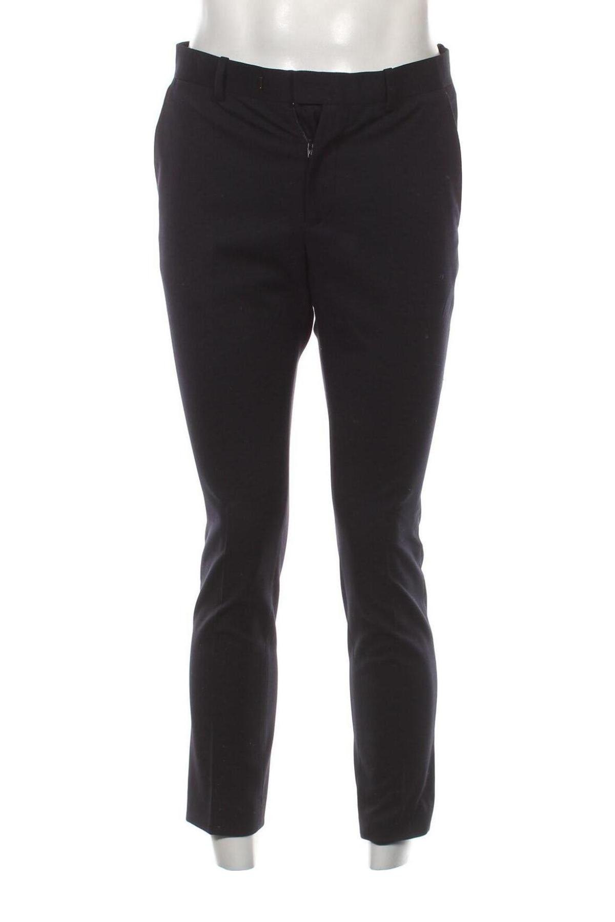Мъжки панталон H&M, Размер M, Цвят Син, Цена 29,01 лв.