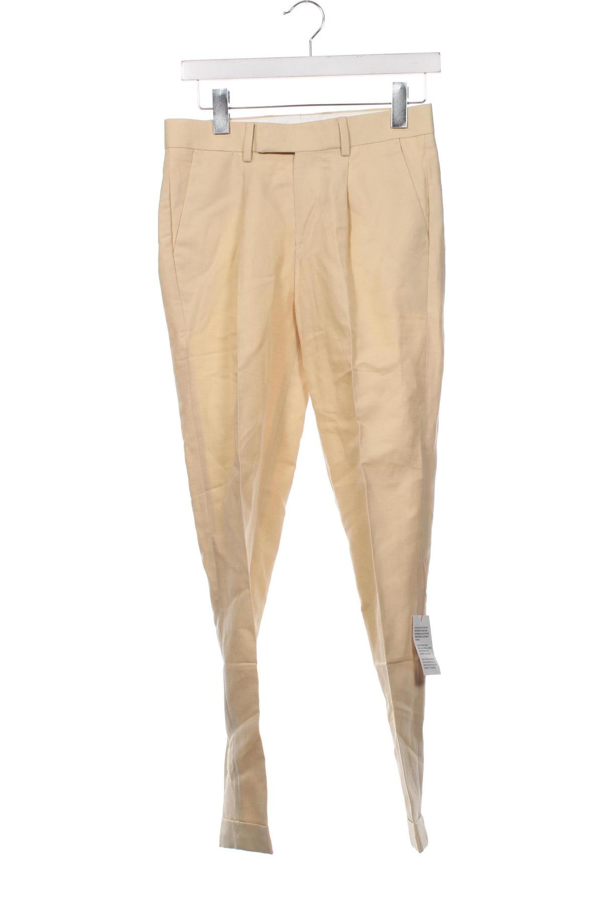 Мъжки панталон Noak, Размер XS, Цвят Бежов, Цена 17,40 лв.