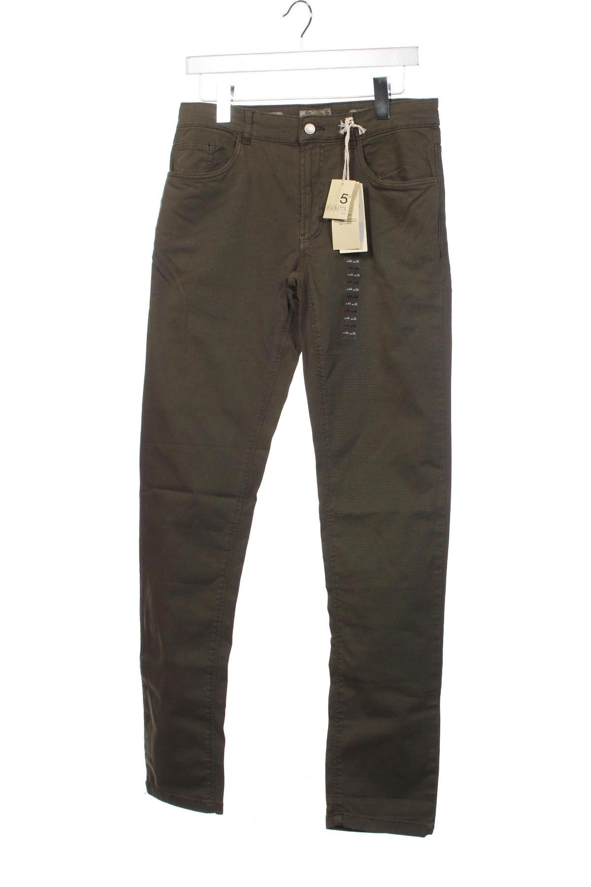 Мъжки панталон Oviesse, Размер S, Цвят Зелен, Цена 46,00 лв.