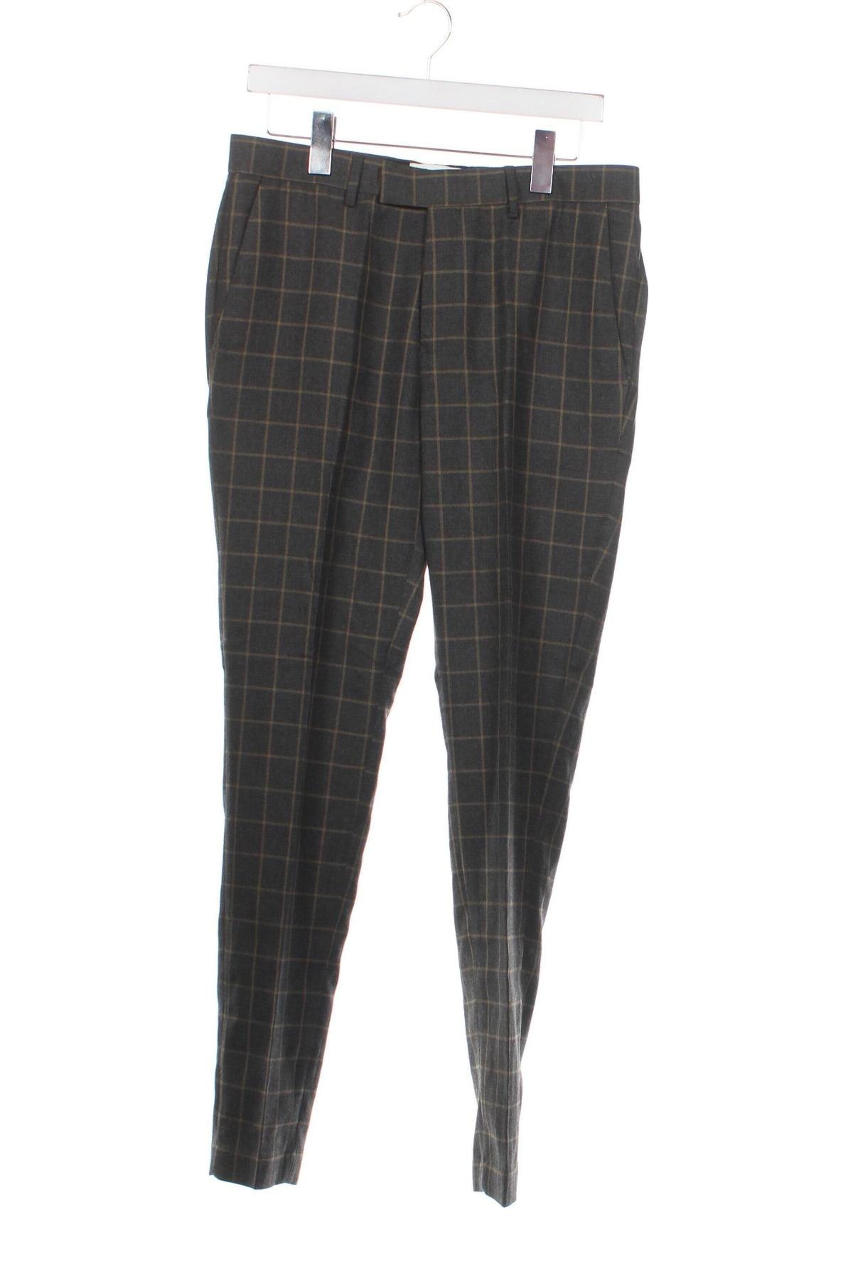 Pantaloni de bărbați River Island, Mărime M, Culoare Gri, Preț 28,62 Lei