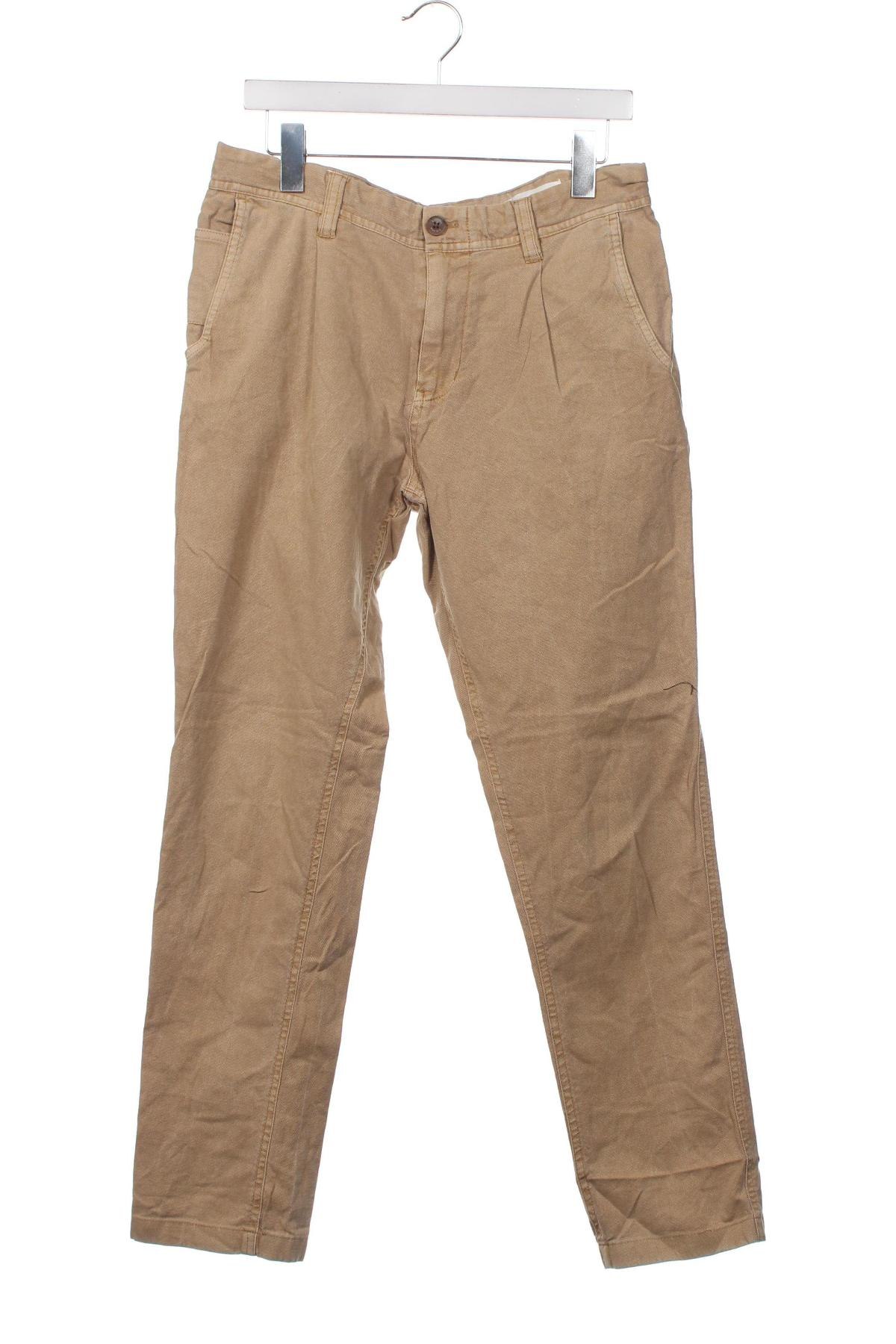 Мъжки панталон S.Oliver, Размер S, Цвят Бежов, Цена 12,18 лв.