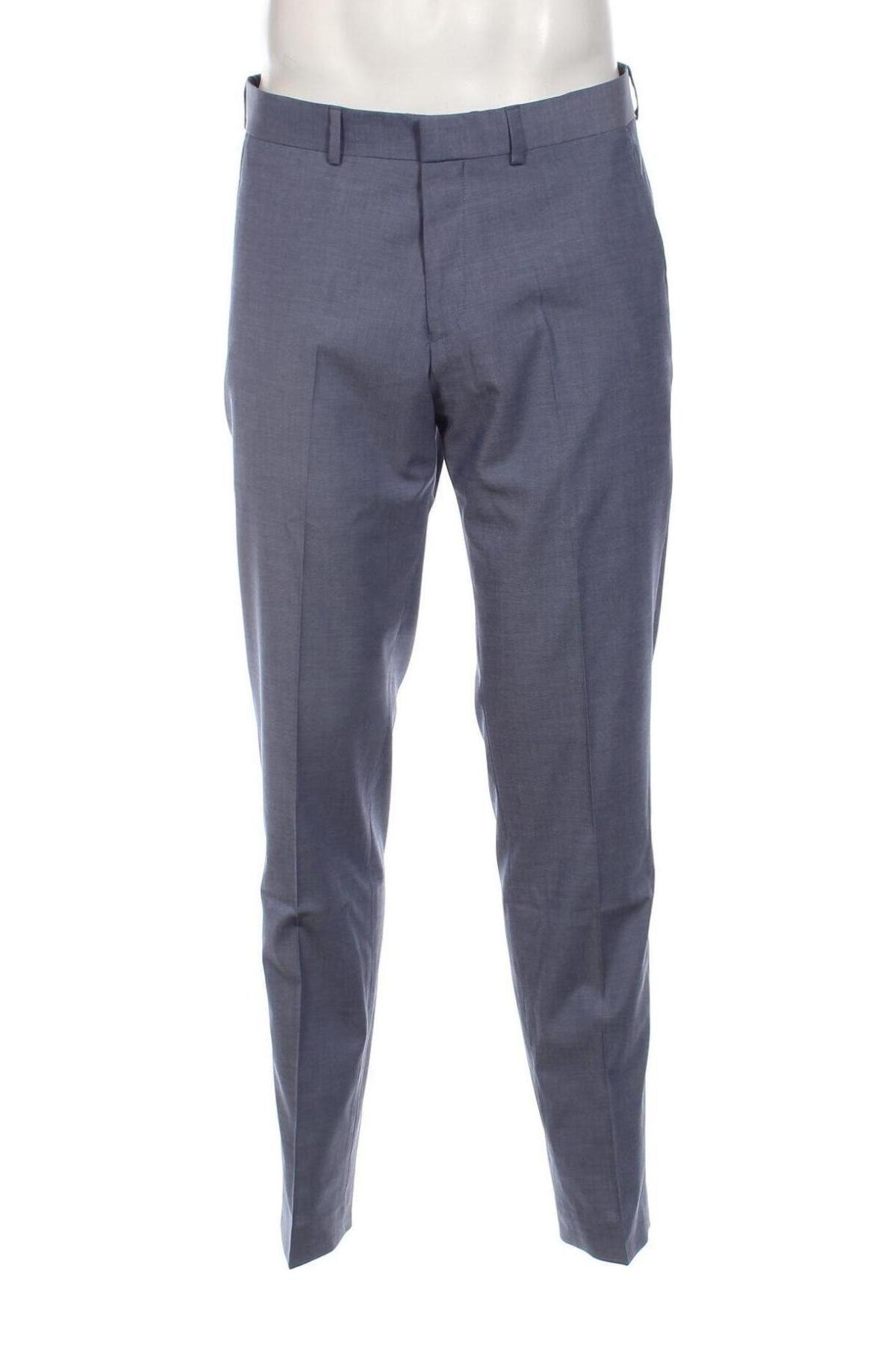 Pantaloni de bărbați S.Oliver Black Label, Mărime L, Culoare Albastru, Preț 65,13 Lei