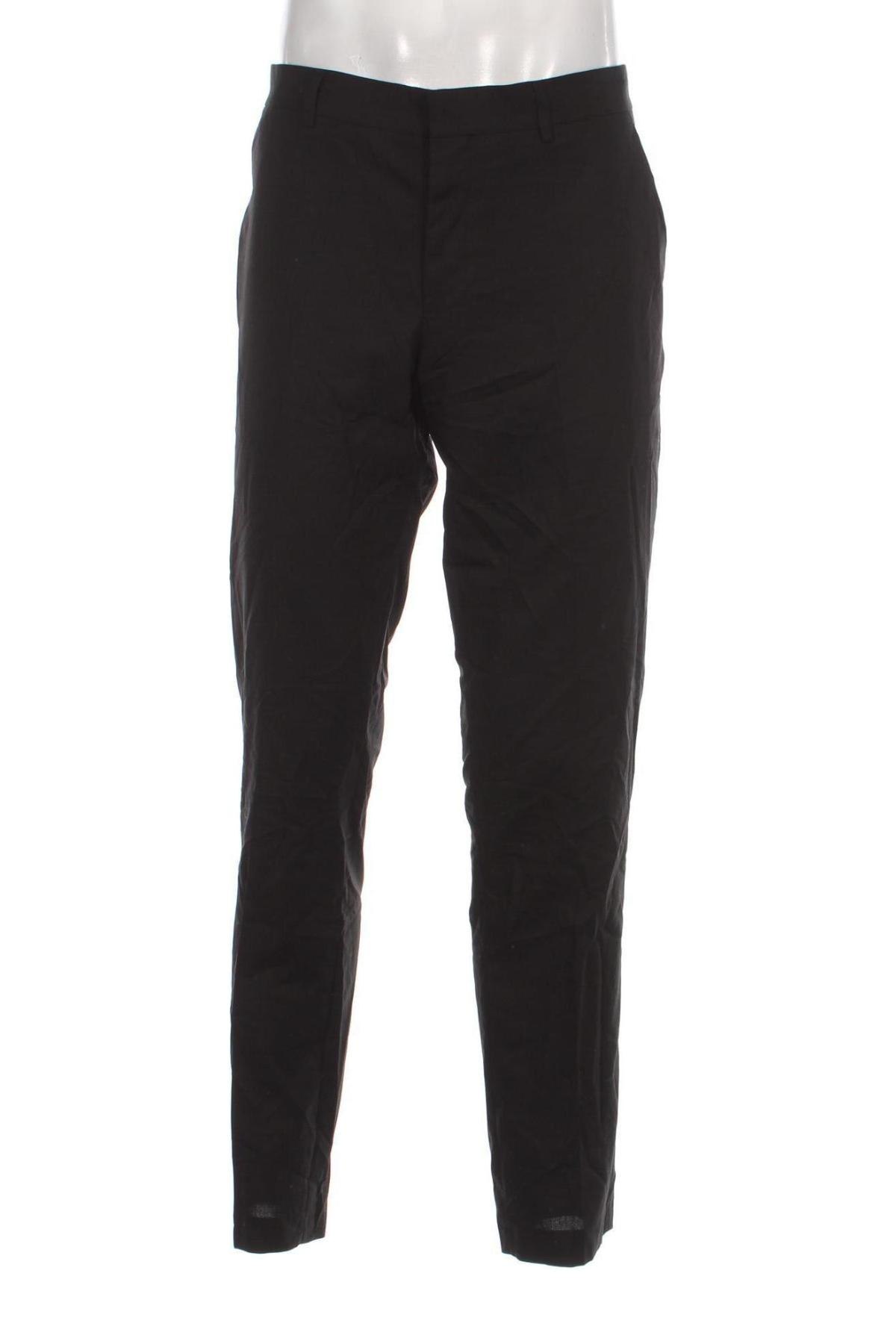 Мъжки панталон Steffen Klein, Размер L, Цвят Черен, Цена 22,44 лв.
