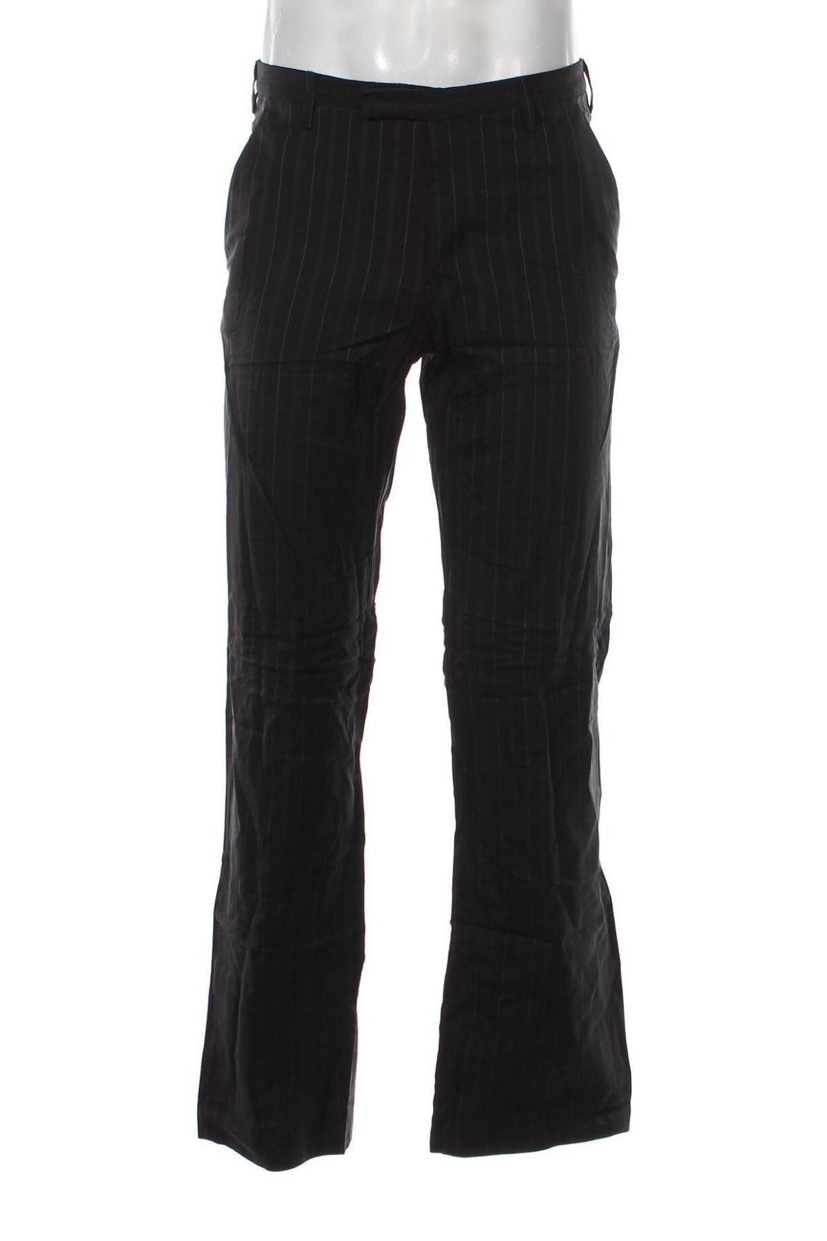 Pantaloni de bărbați Zara, Mărime M, Culoare Negru, Preț 15,79 Lei