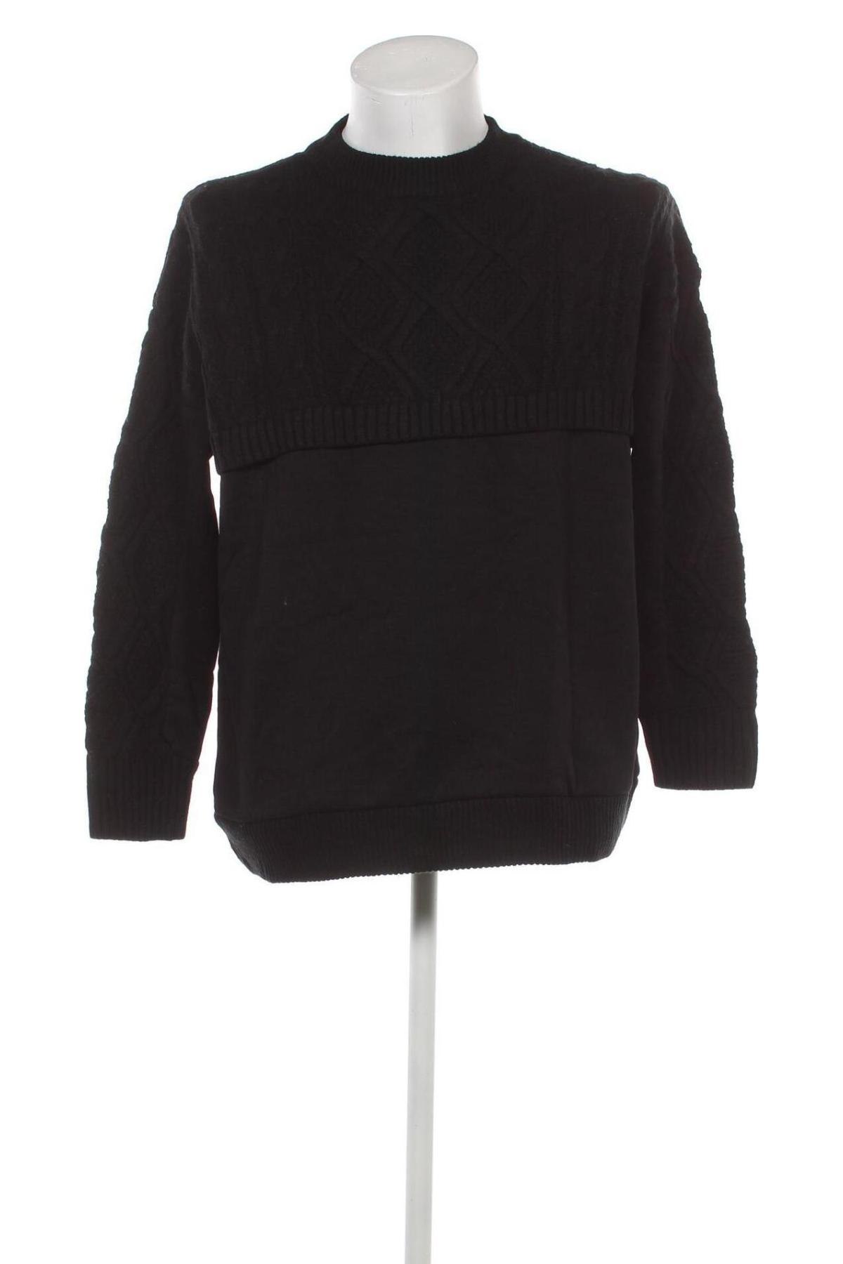 Ανδρικό πουλόβερ 101 Idees, Μέγεθος S, Χρώμα Μαύρο, Τιμή 17,94 €