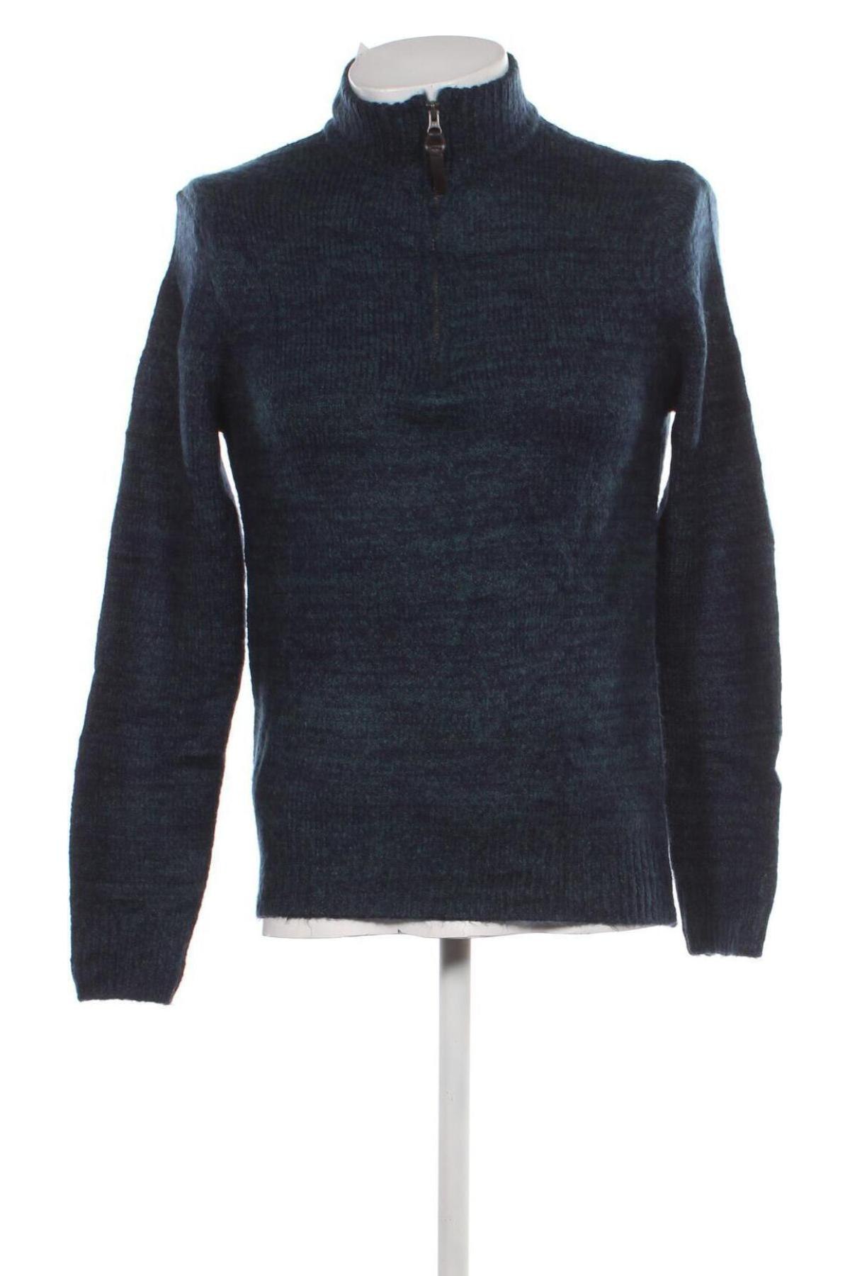 Ανδρικό πουλόβερ George, Μέγεθος S, Χρώμα Μπλέ, Τιμή 5,38 €