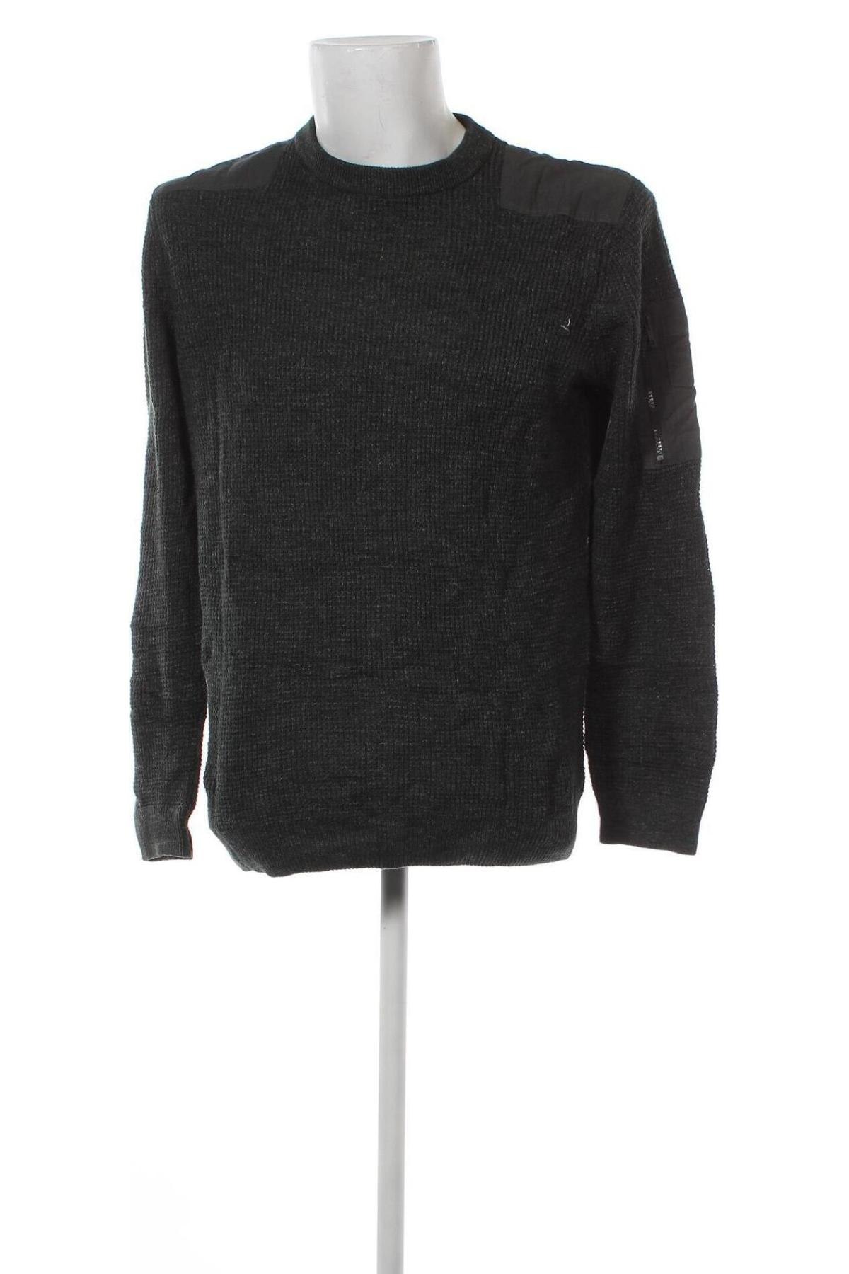Мъжки пуловер H&M L.O.G.G., Размер M, Цвят Зелен, Цена 8,70 лв.
